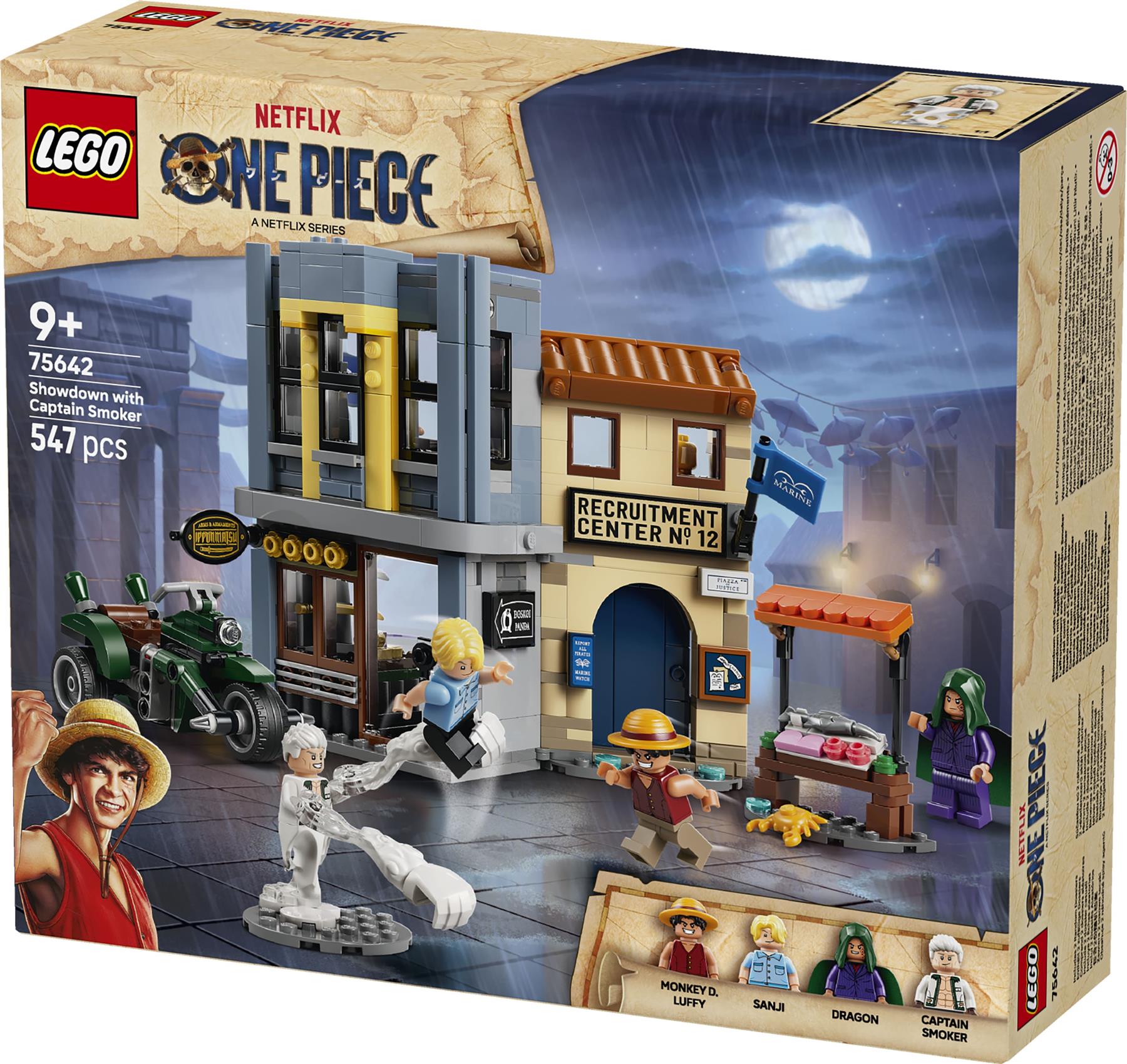 LEGO One Piece Showdown with Captain Smoker 75642