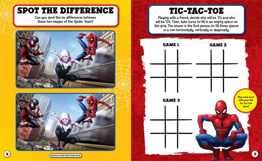 Marvel Spider-Man Read & Play Selection Box