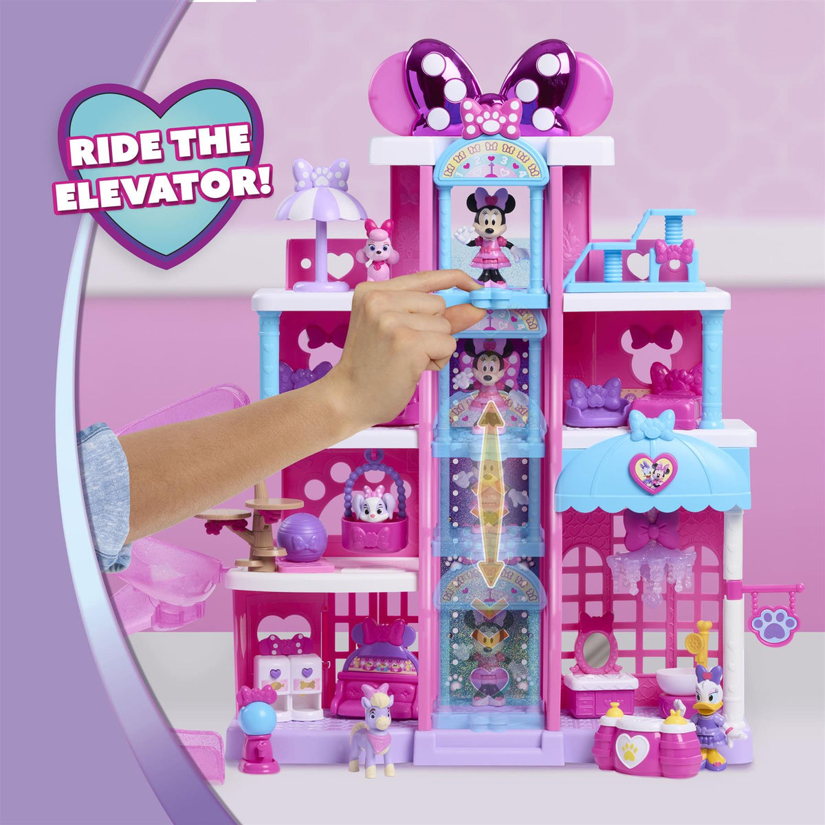 Disney Jr. Minnie Mouse Pet Hotel Playset