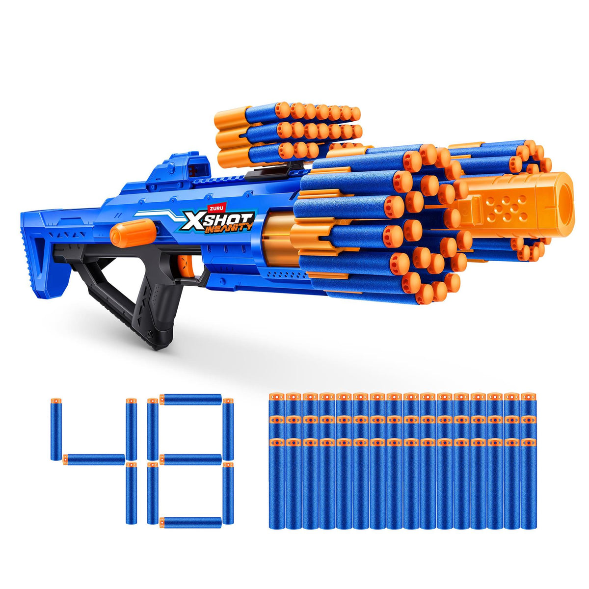 X-Shot Insanity Berzerko 8 Dart Foam Blaster