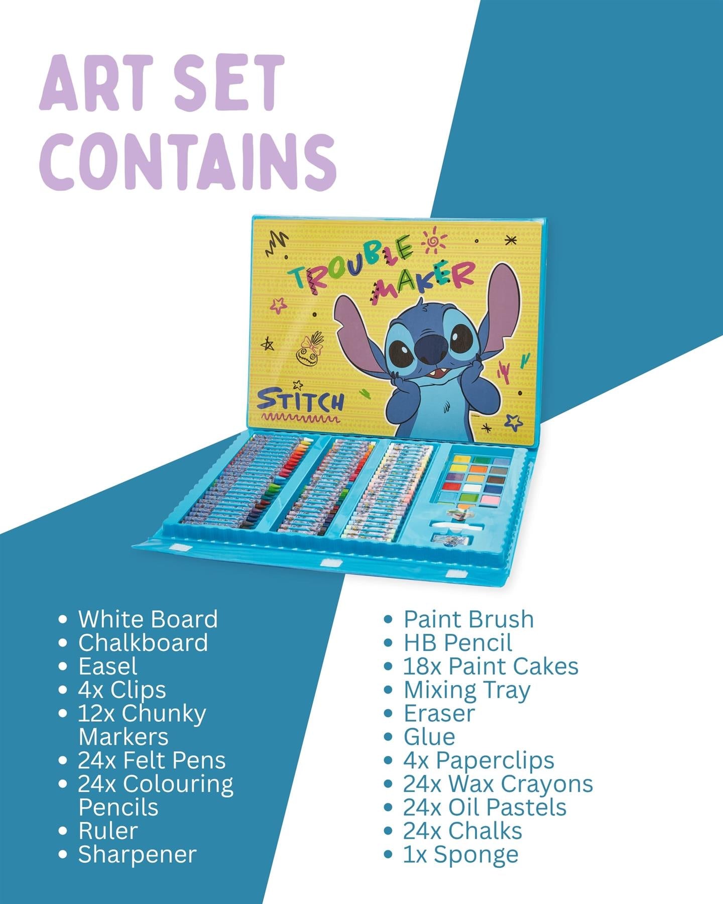 Disney Stitch Pop Up Artist Easel