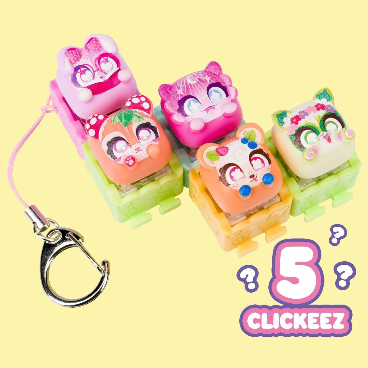 Clickeez Series 3 Bubble Pops 12L - 5 Pack