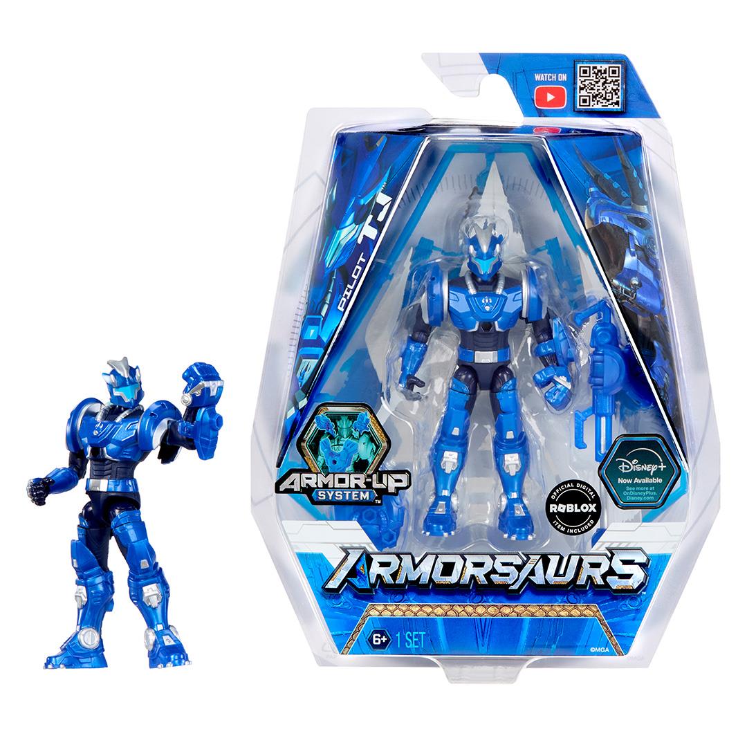 Armorsaurs 3.75” Triceratops Pilot - TJ