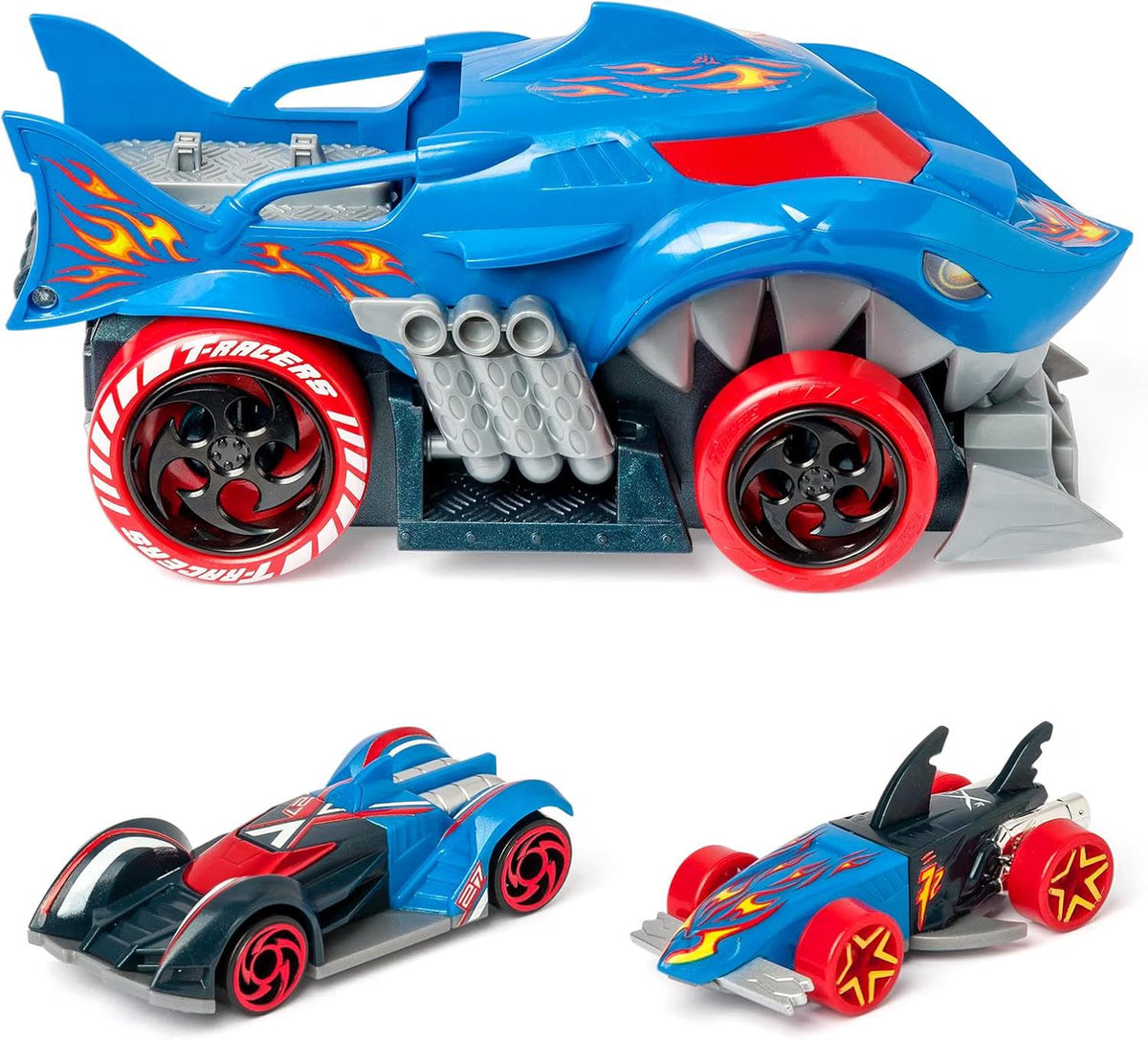 T-Racers Mix 'n Race Squad Launcher -  Shark