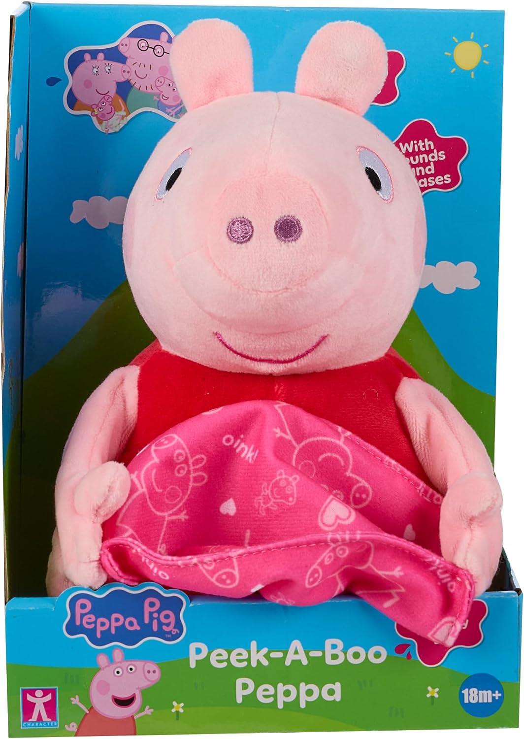 Peppa Pig Peek-a-Boo Interactive Plush