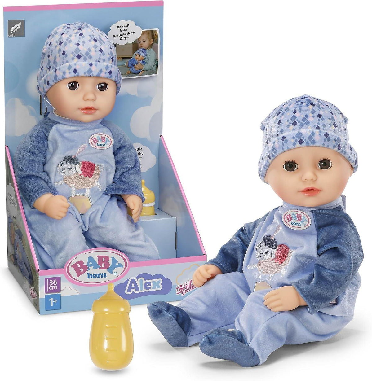 BABY born 36cm Doll - Alex