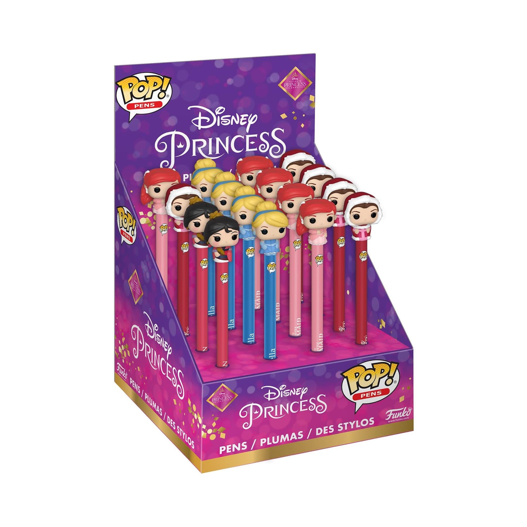 Funko Pen Topper Assortment – Disney Princess, Marvel & Stitch