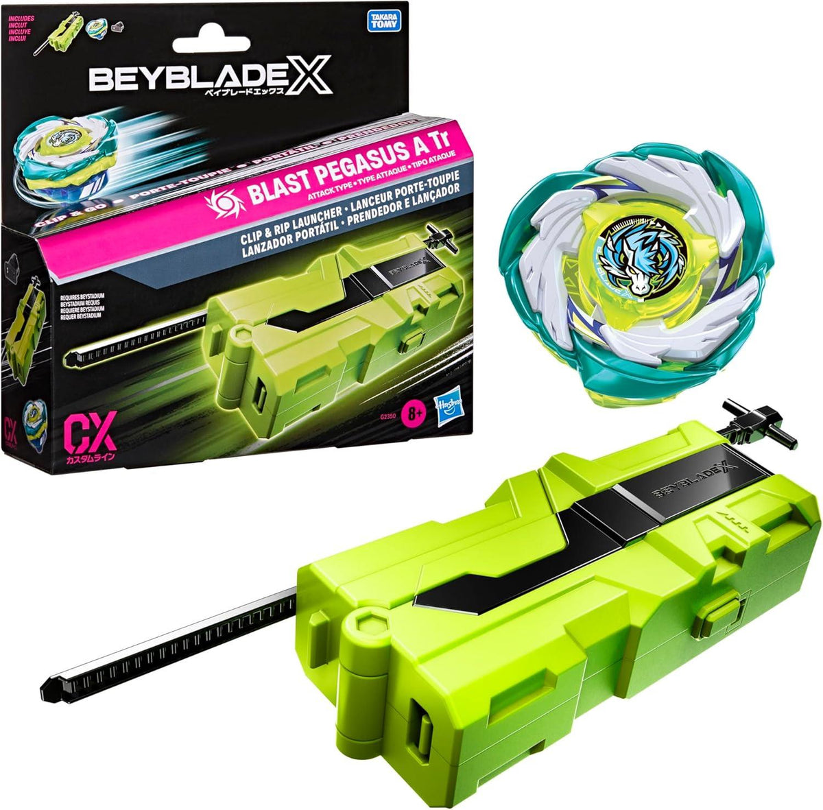 Beyblade Clip and RIP Launcher