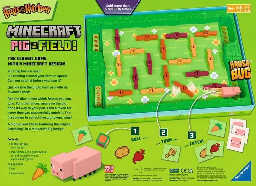 Ravensburger Minecraft Pig in the Field Game