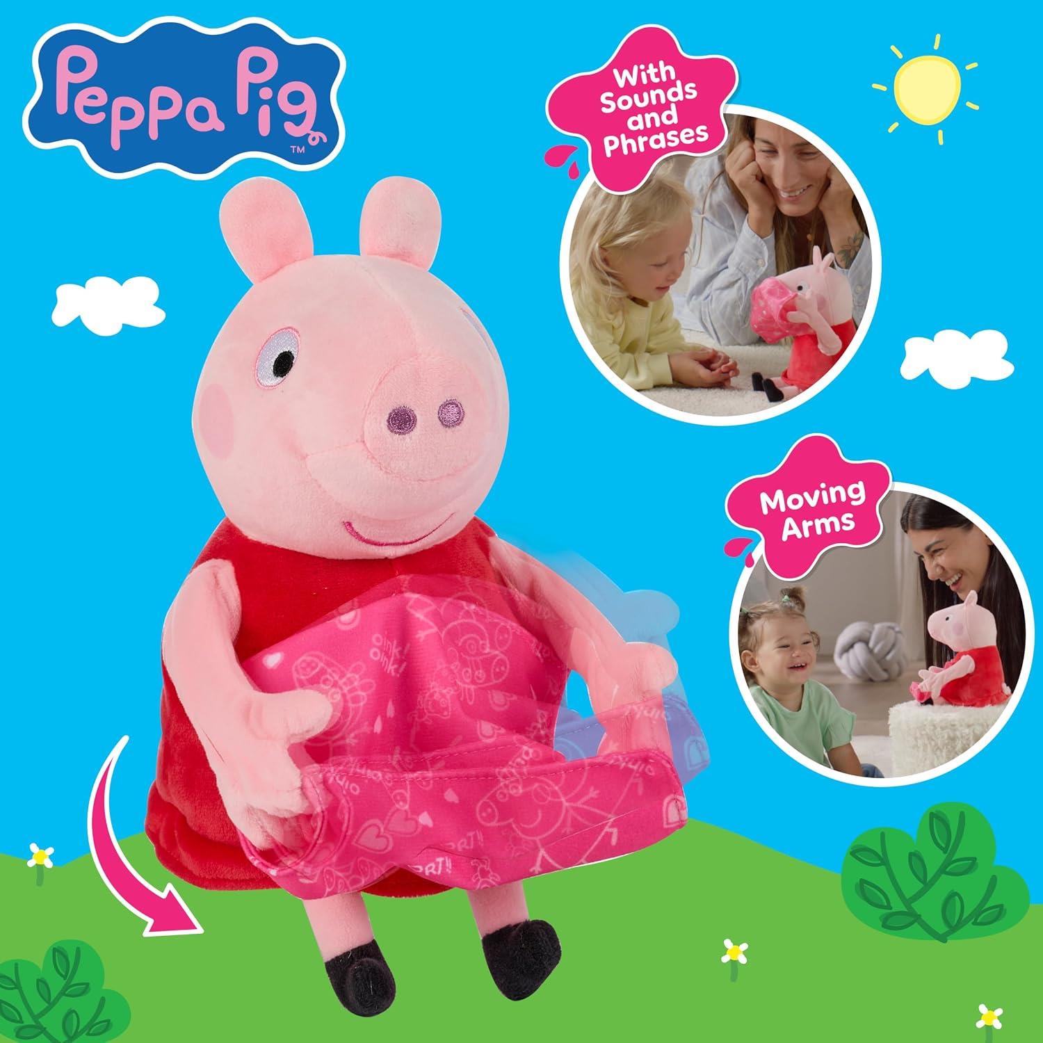 Peppa Pig Peek-a-Boo Interactive Plush