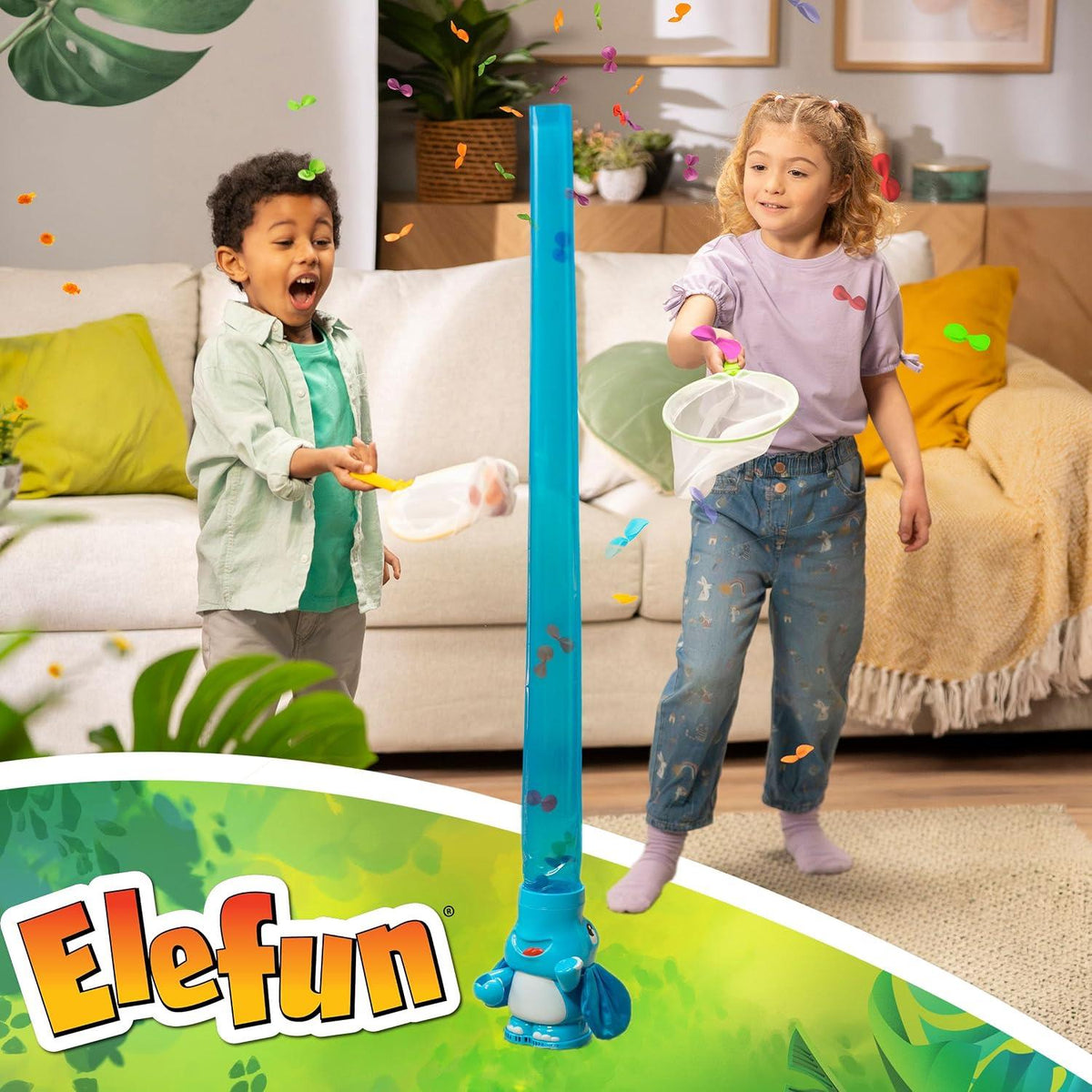Goliath Games Elefun The Butterfly Blasting & Catching Game