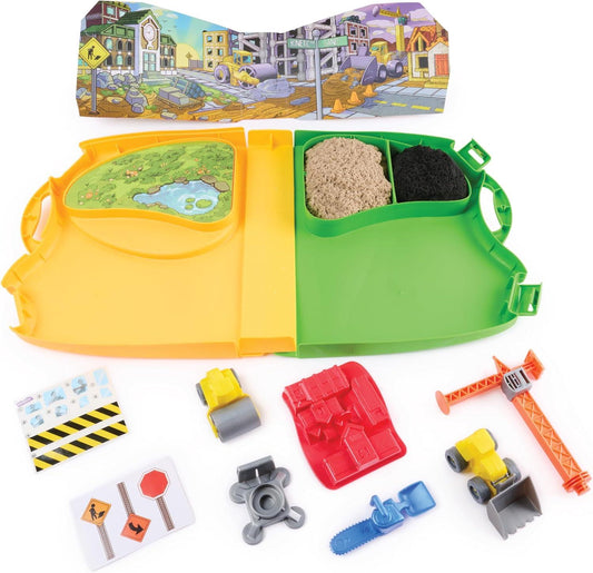Kinetc Sand Construction Zone Playset
