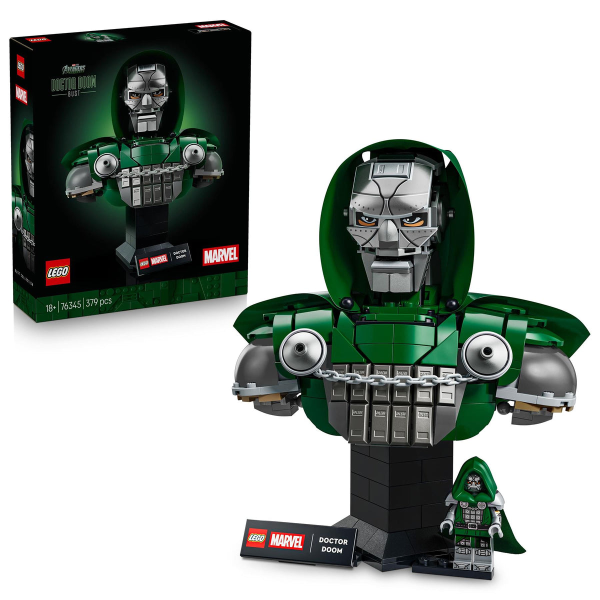 LEGO Heroes Doctor Doom Bust 76345