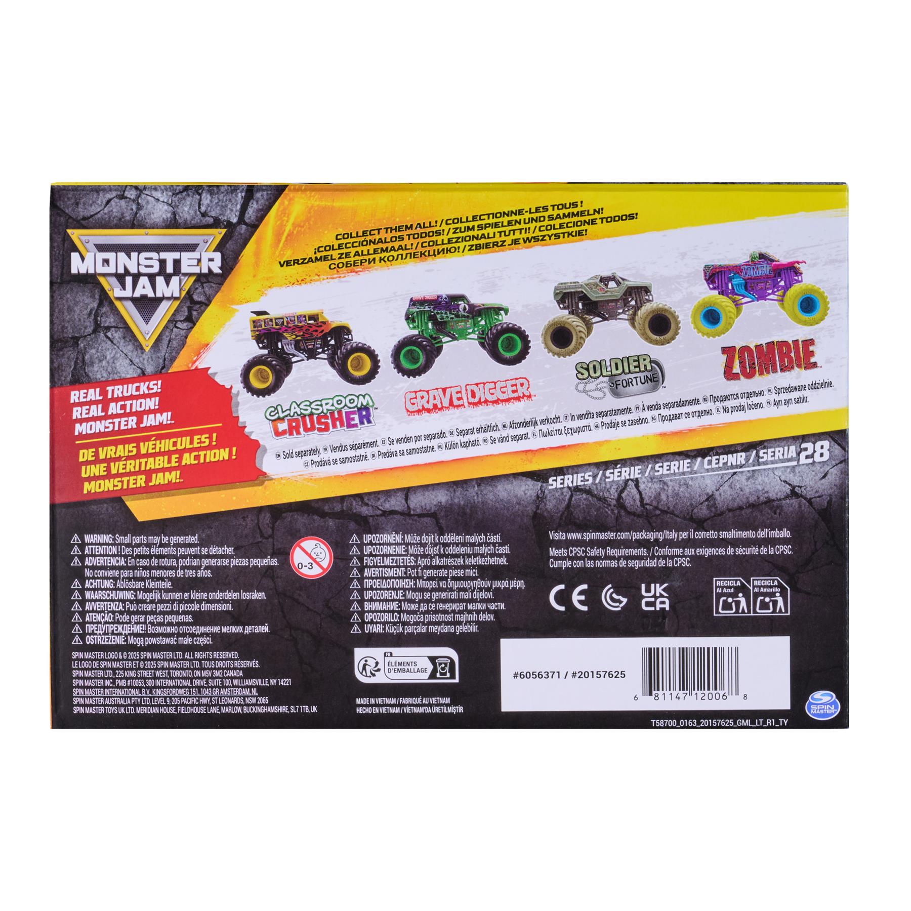 Monster Jam 1:2 Scale Monster Truck - Classroom Crusher