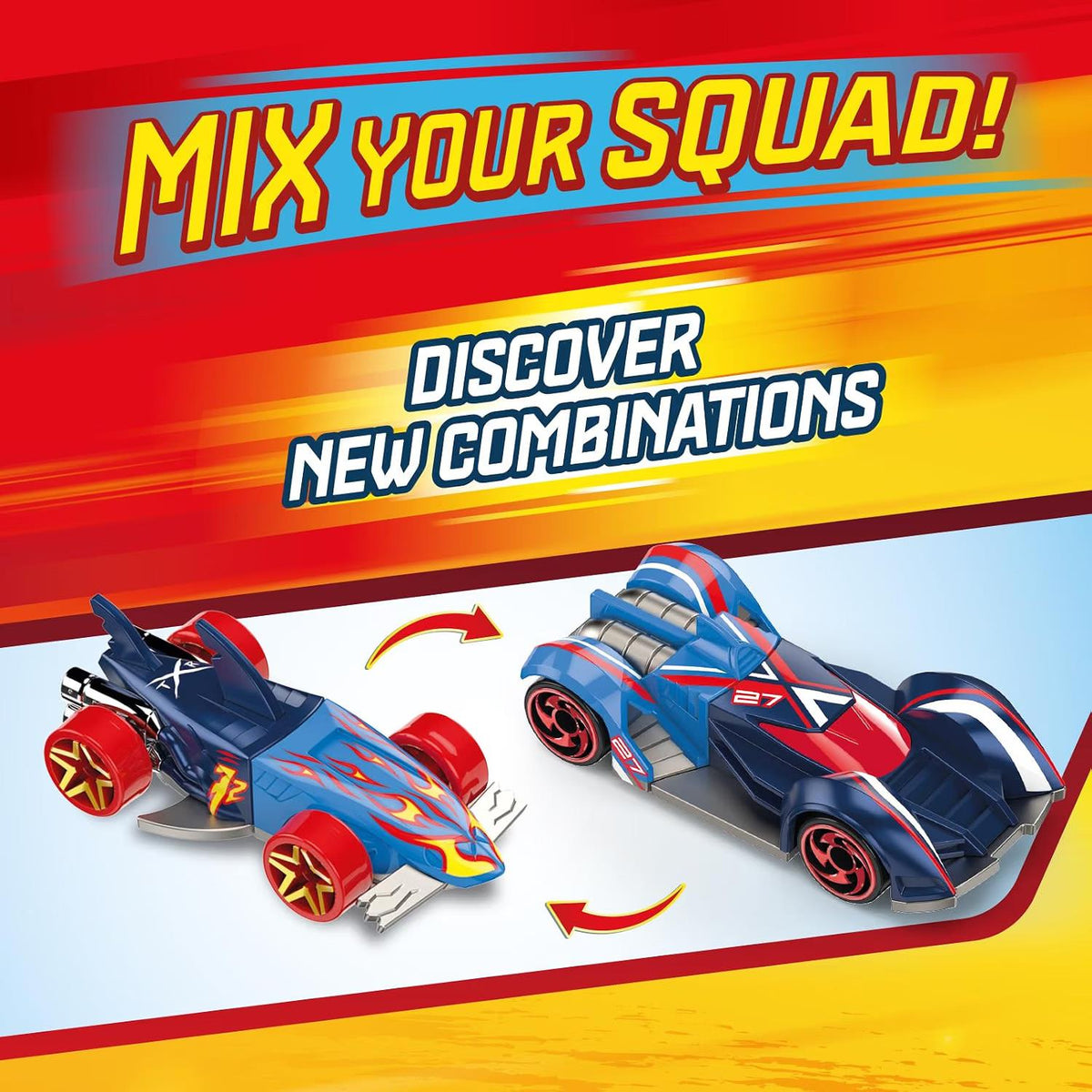T-Racers Mix 'n Race Squad Launcher -  Shark