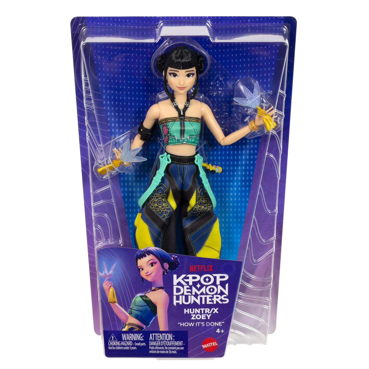 Netflix K-POP Demon Hunters HUNTR/X  "How It's Done" Doll - Zoey