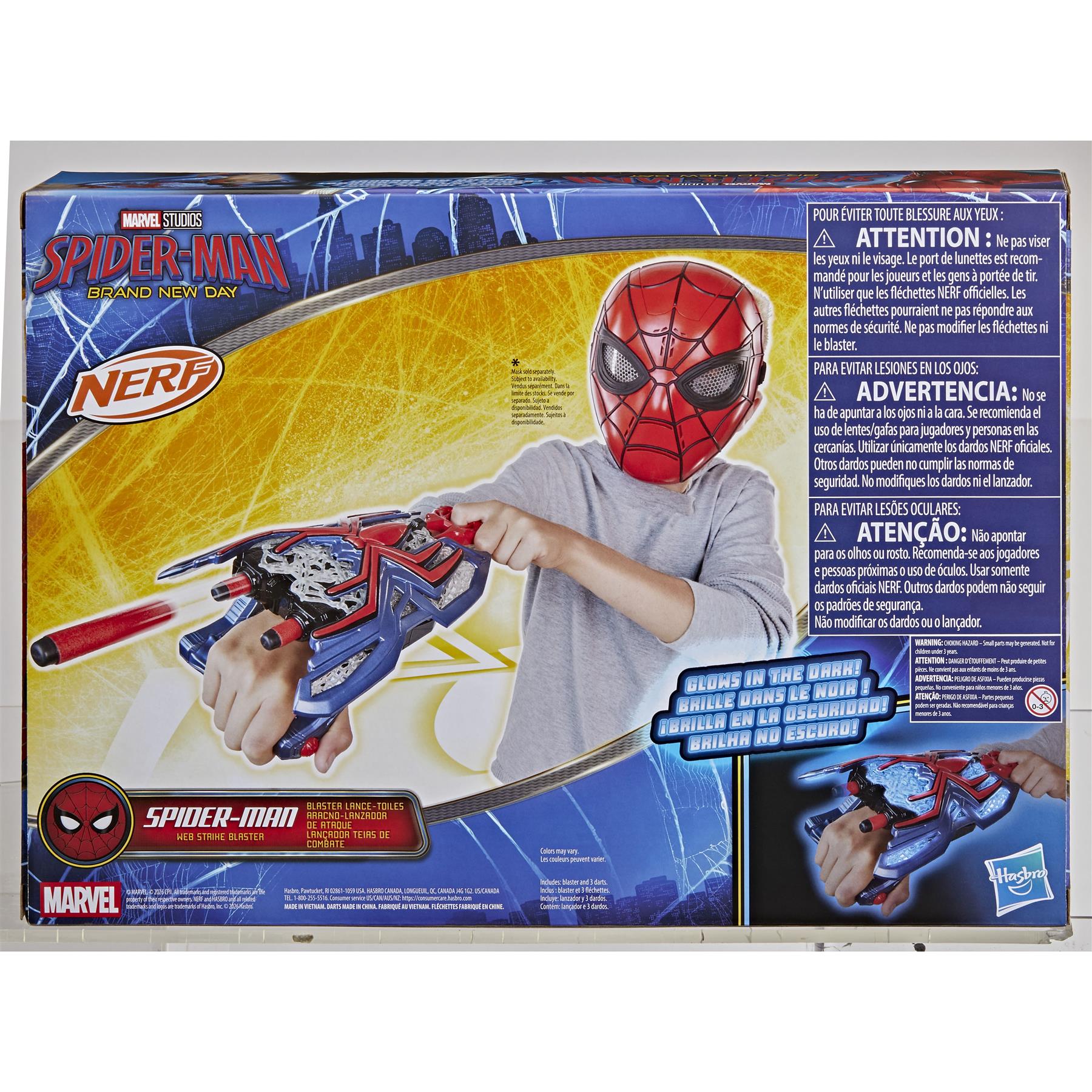 Marvel Spider-Man Brand New Day Nerf Web Strike Blaster