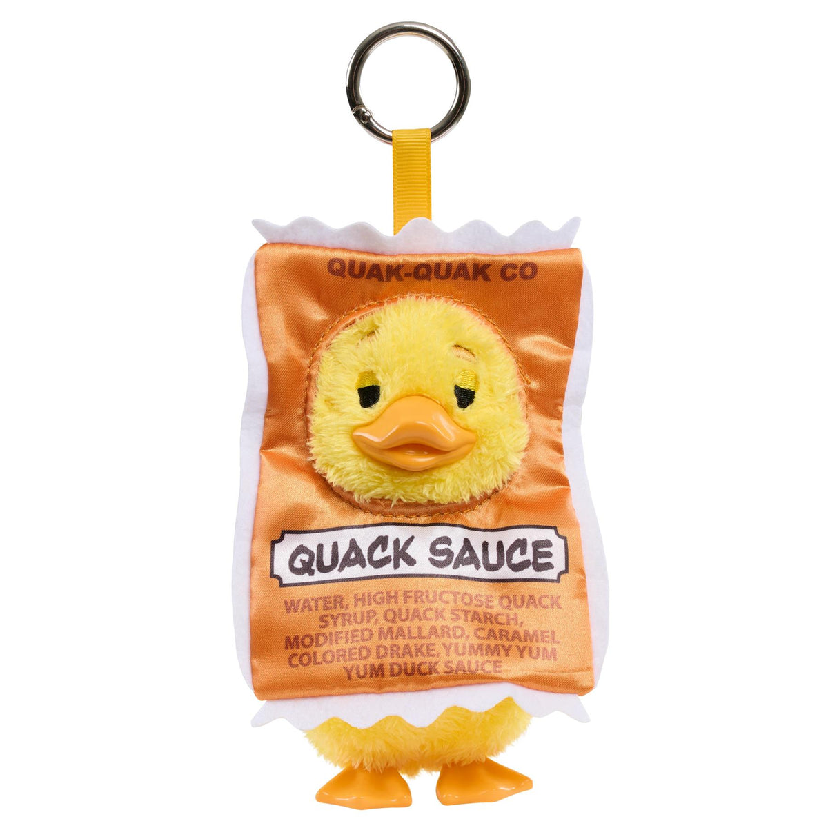 Duckalooz Snack Quack Clip-On Plush Duck Assortment