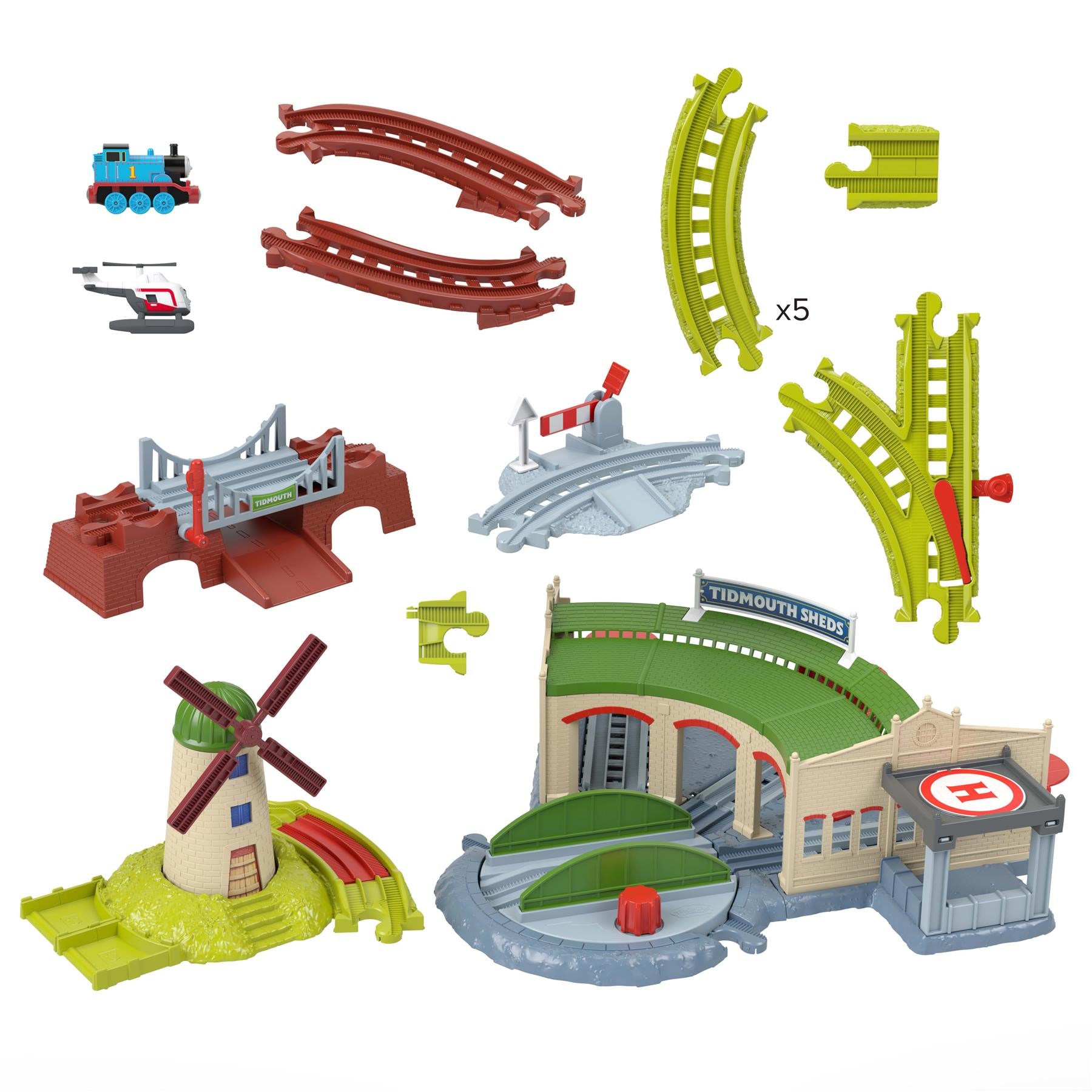 Thomas & Friends Exploring Tidmouth Sheds Train Set