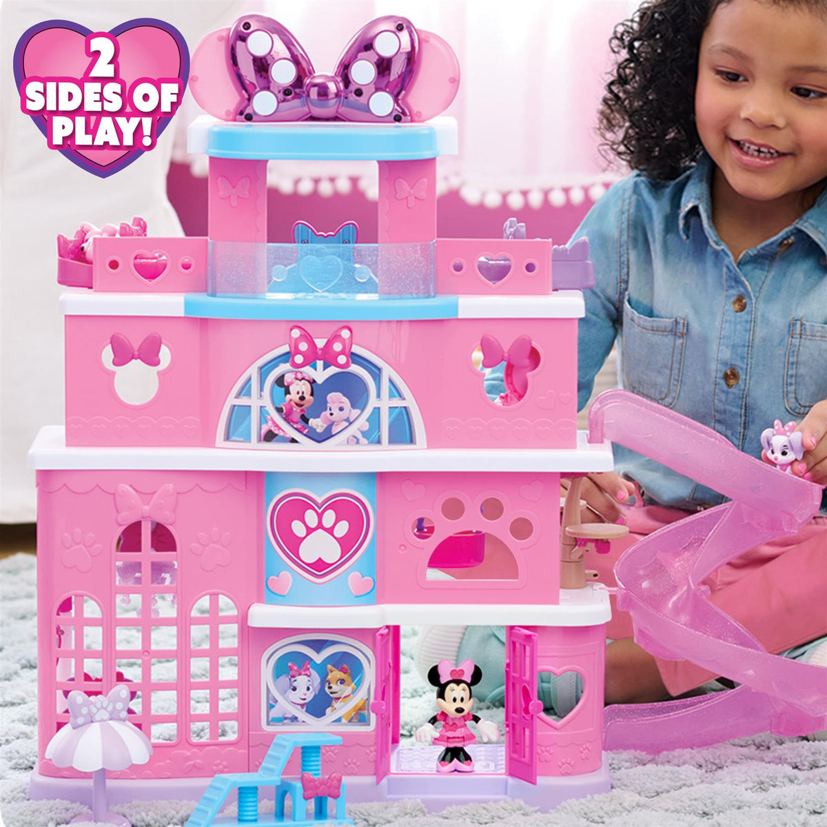Disney Jr. Minnie Mouse Pet Hotel Playset