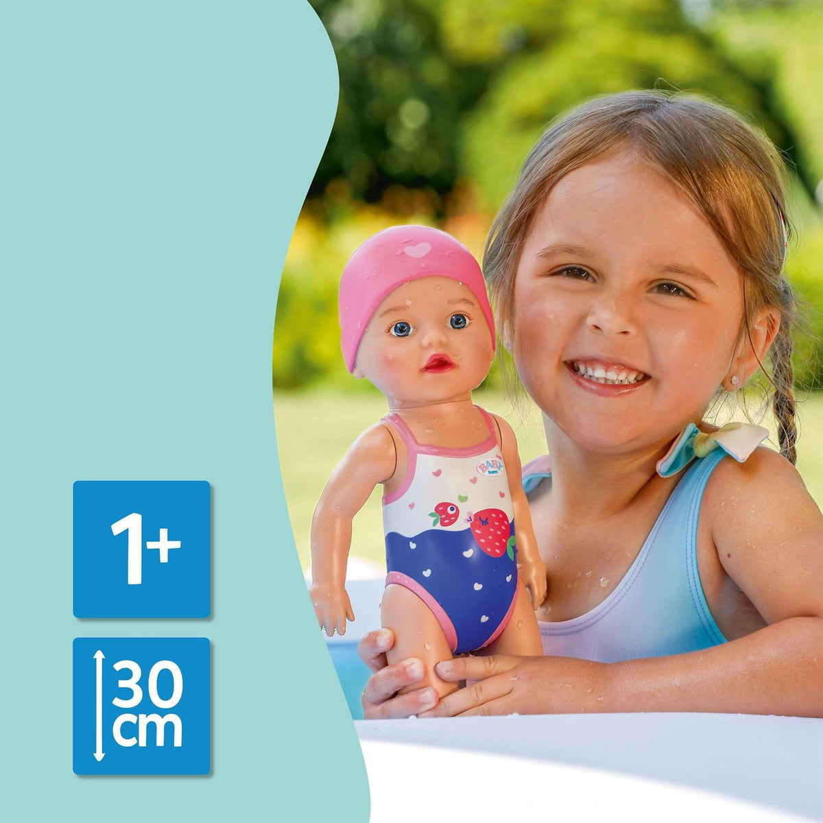 BABY born 30cm Swimming Doll -  Lizzie
