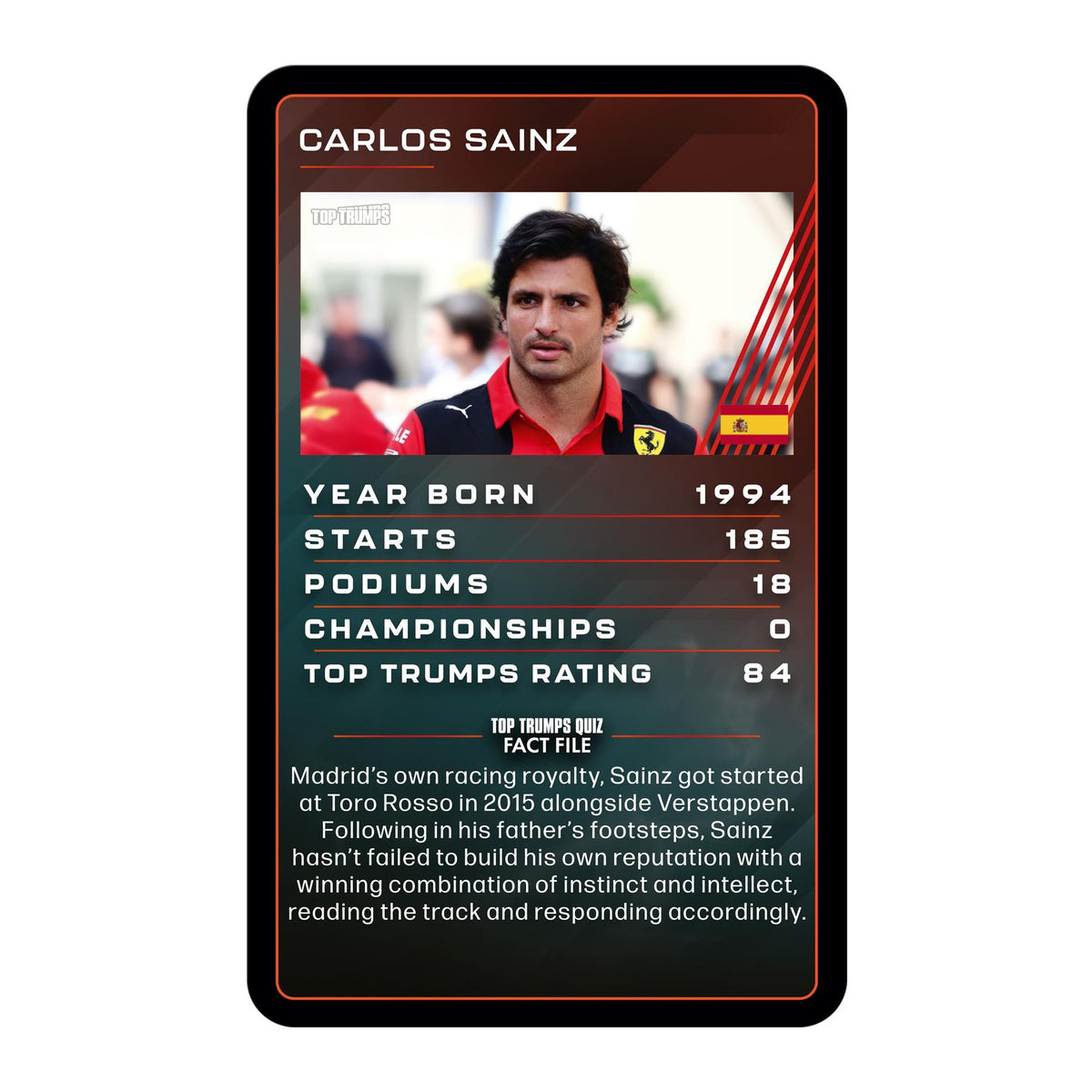 Top Trumps Grand Prix Card Game