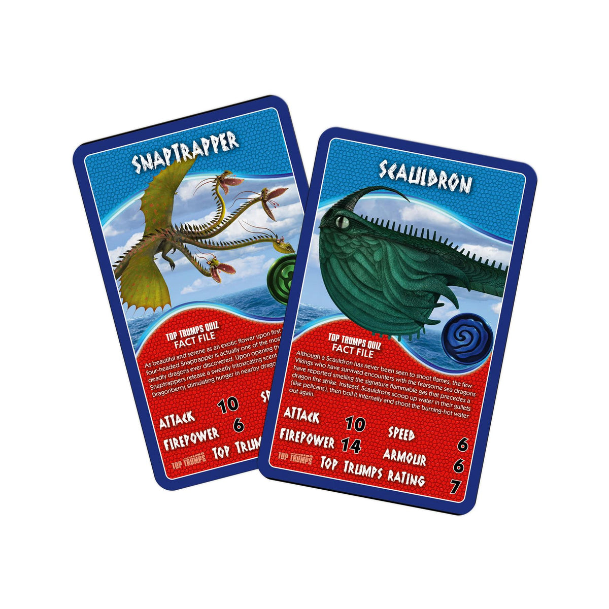 Top Trumps How to Train Your Dragon Card Game