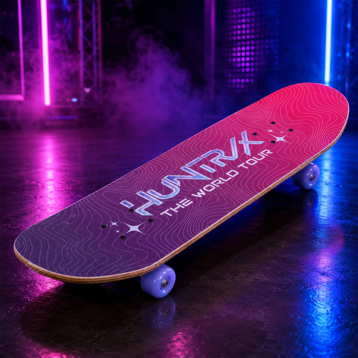K-POP Demon Hunters Takedown Wooden Skateboard