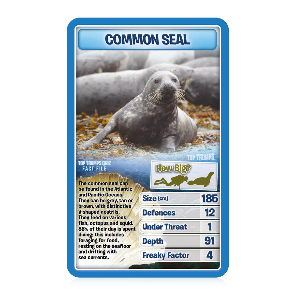 Top Trumps Creatures of the Deep Card Game
