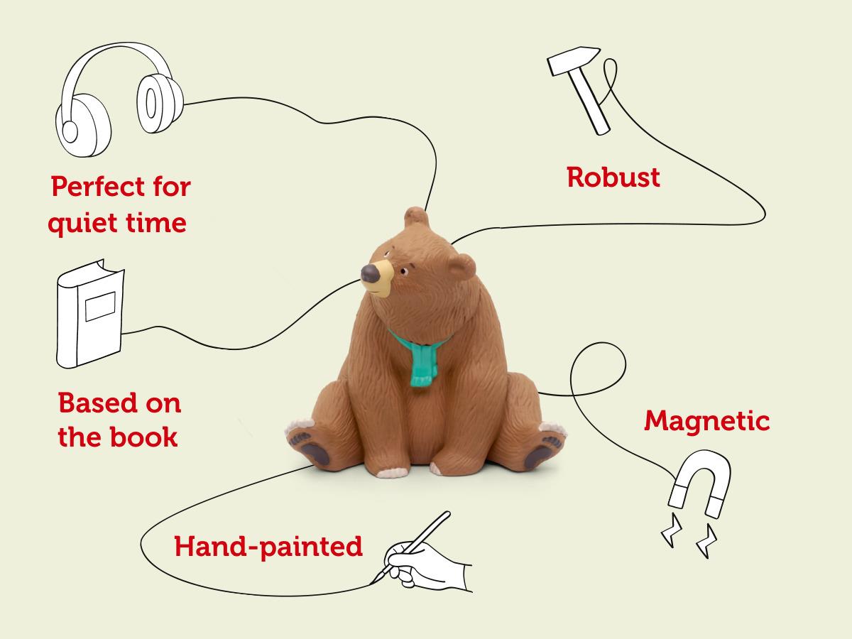 Tonies Audio Character We're Going on a Bear Hunt - Bear