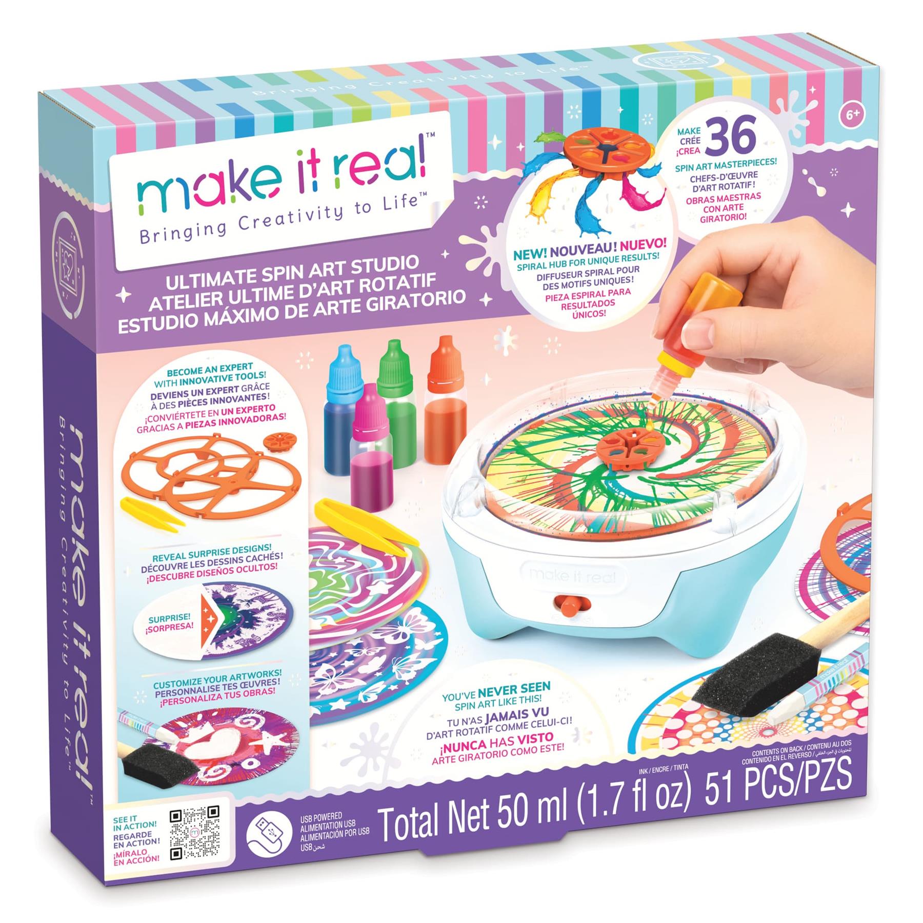 Make It Real Spin Art Innovation Station