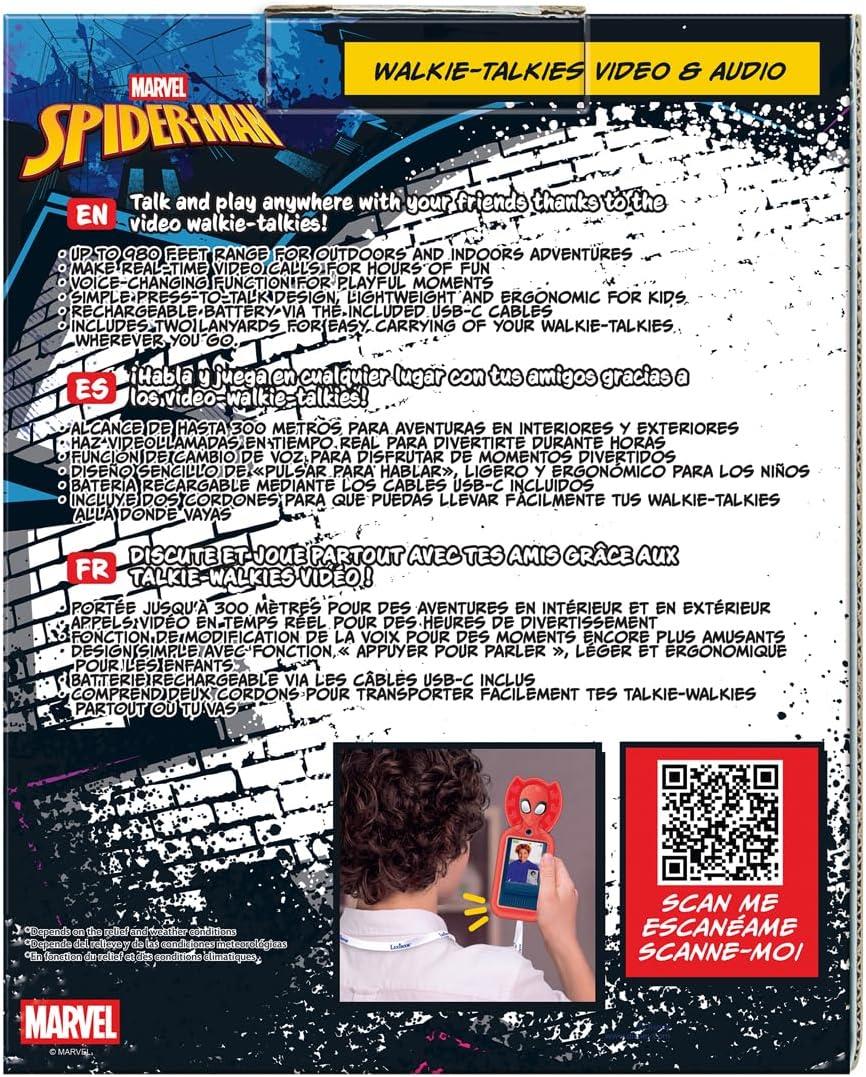 Spider-Man Video Walkie-Talkie with Colour Screen