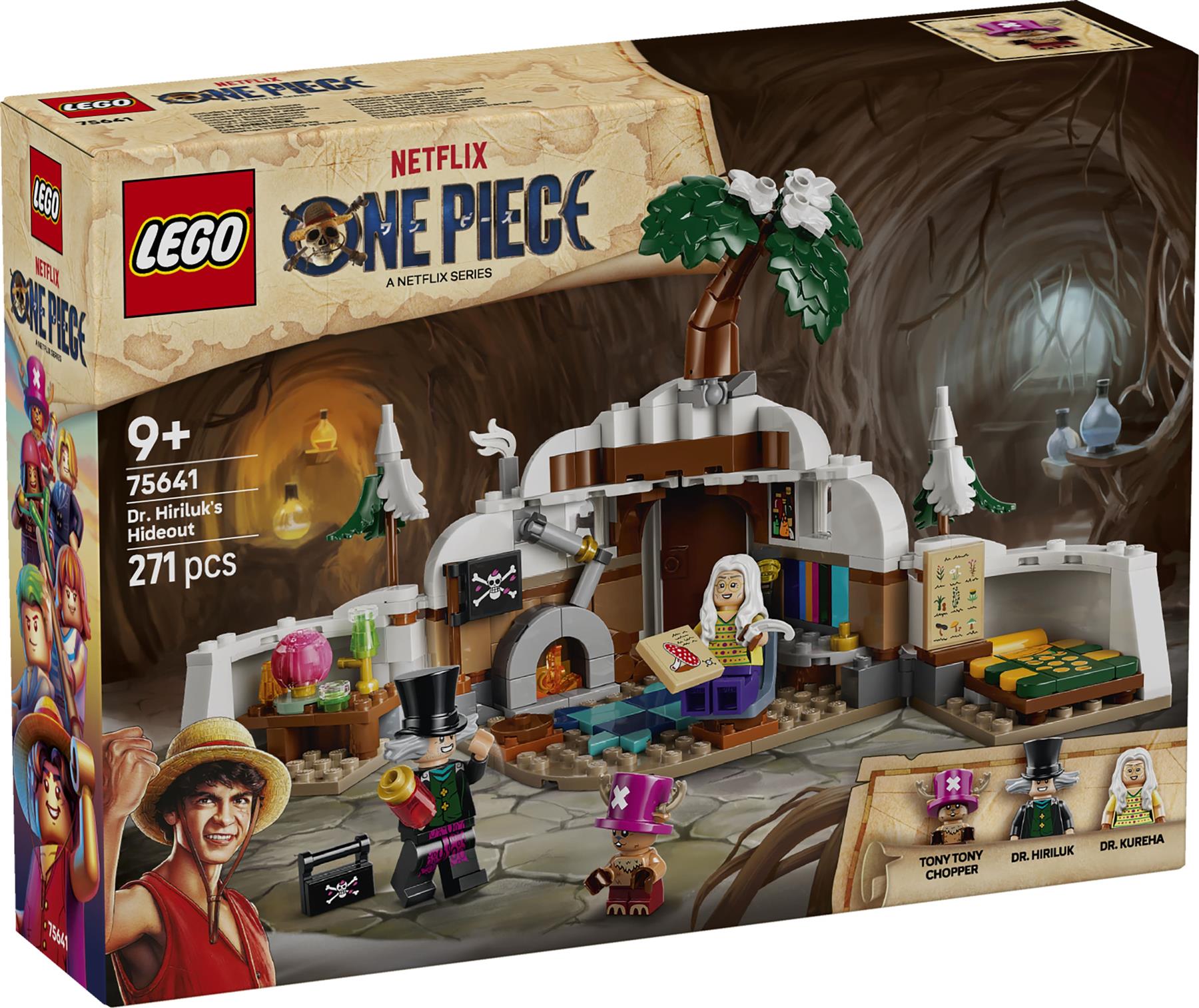 LEGO One Piece Dr. Hiriluk's Hideout 75641