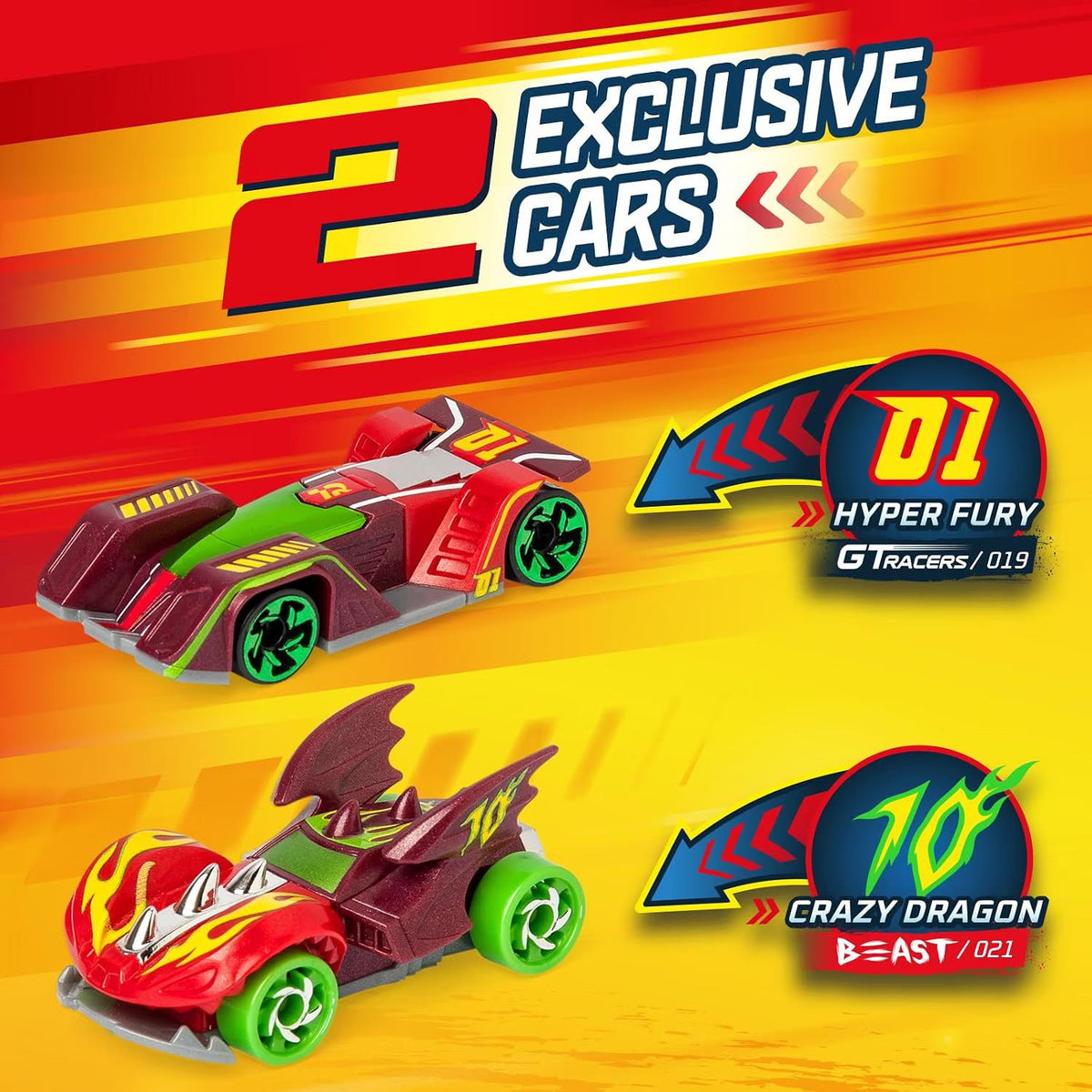 T-Racers Mix 'n Race Squad Launcher - Dragon