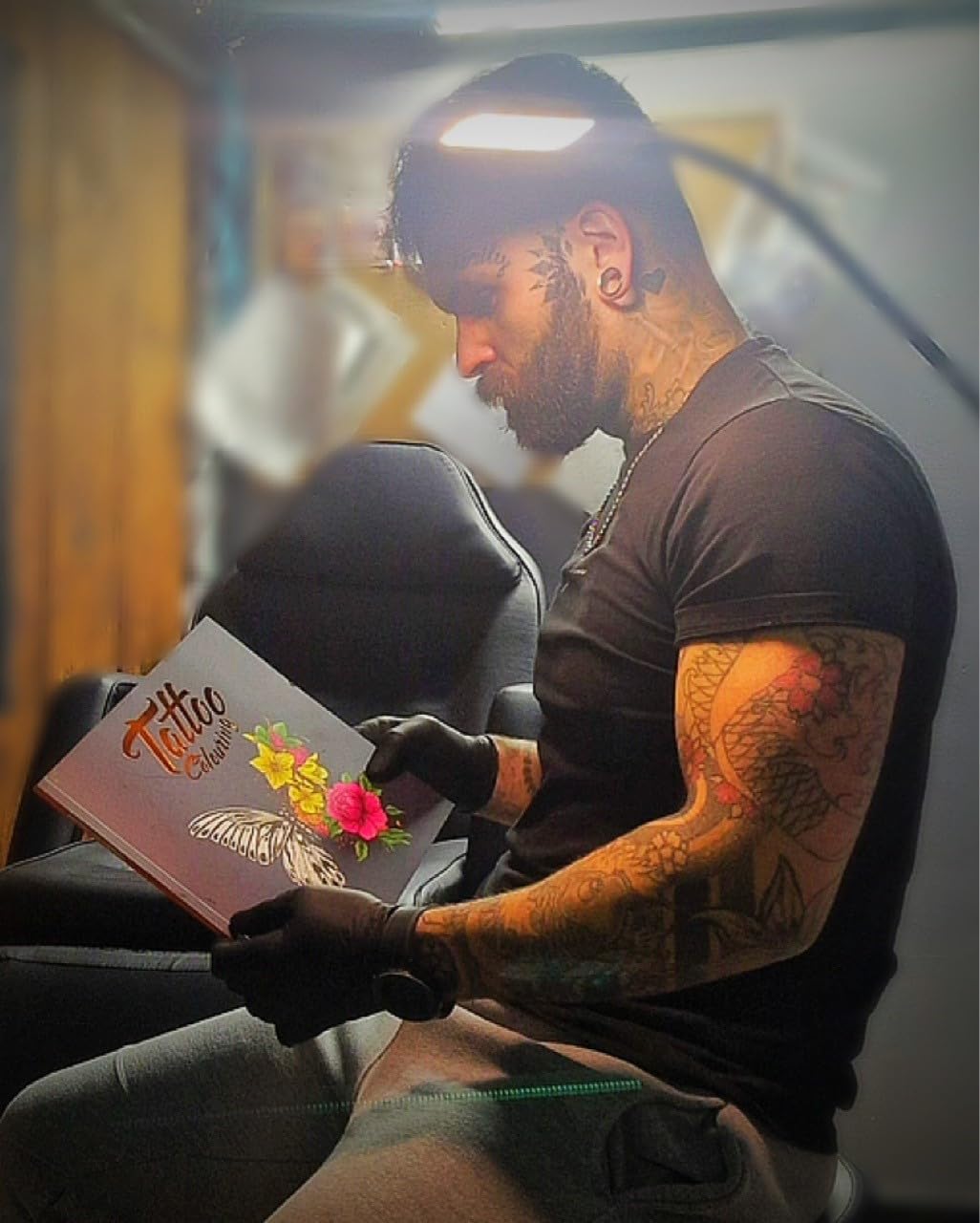 Tattoo Colouring Book