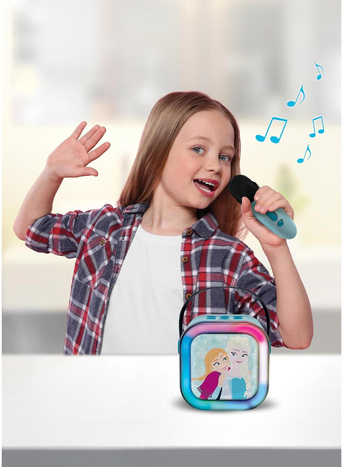 Disney Frozen Portable Karaoke Speaker & Microphone