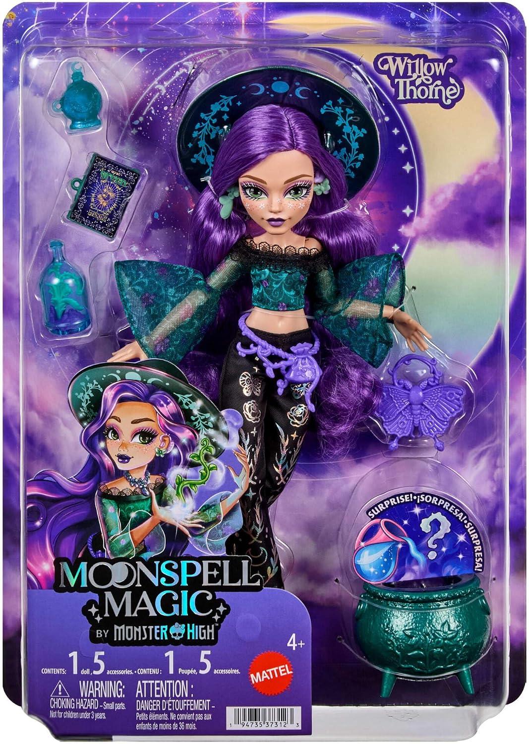 Moonspell Magic By Monster High Doll - Willow Thorne