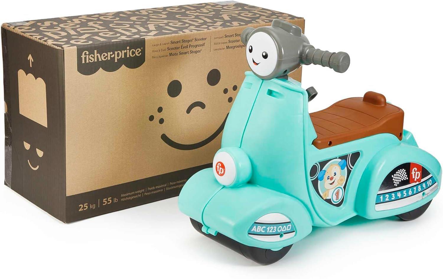 Fisher-Price Toddler Ride On Toy Scooter