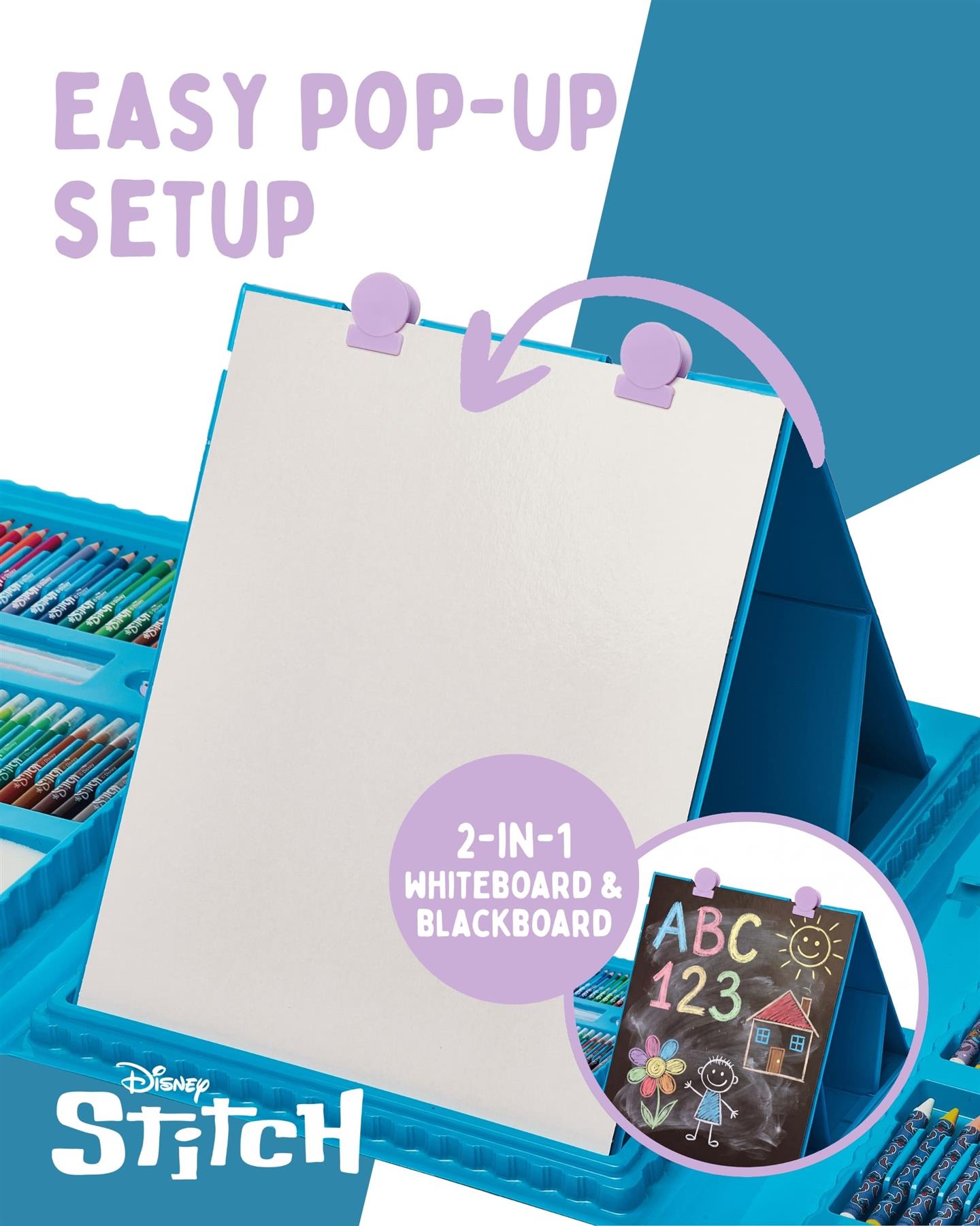 Disney Stitch Pop Up Artist Easel