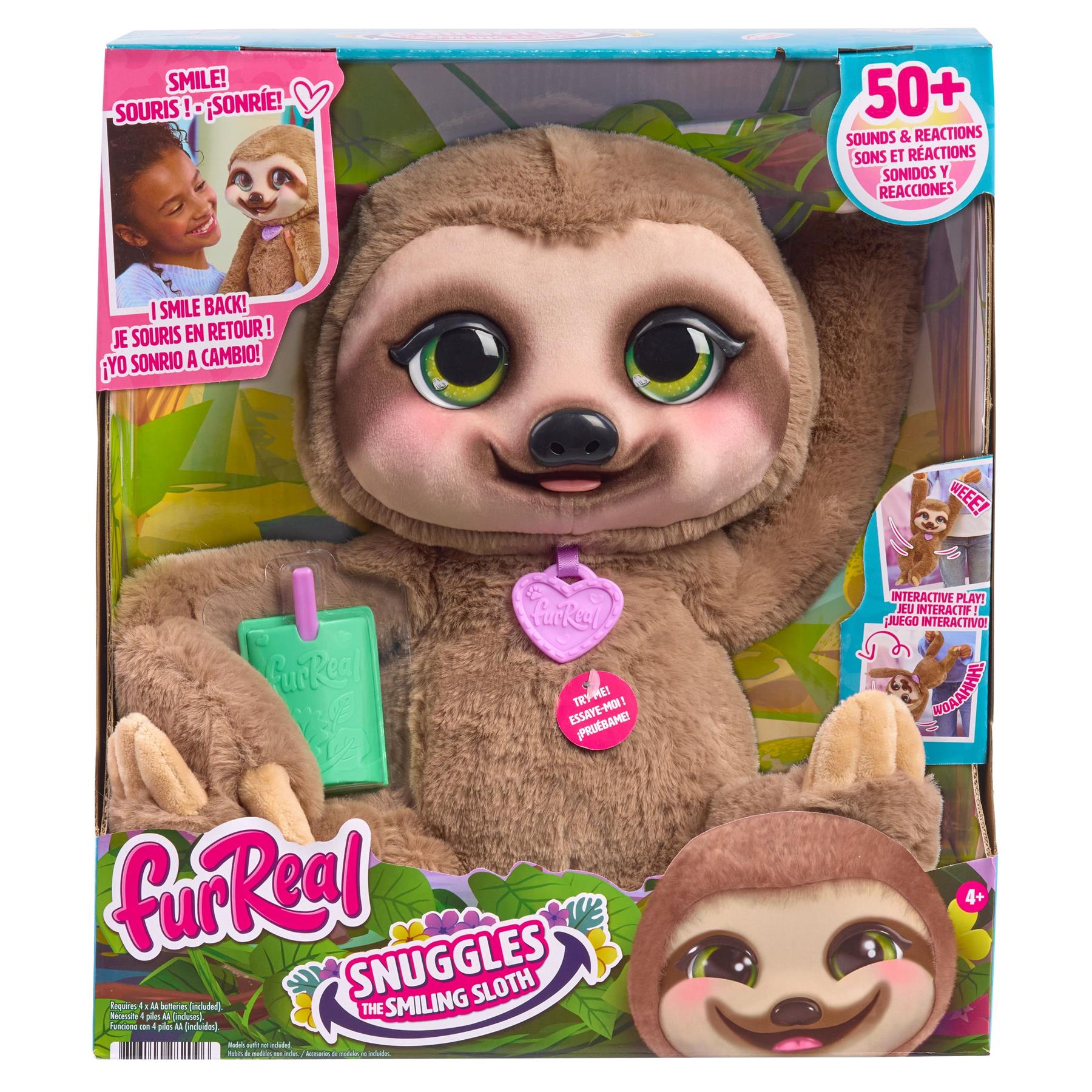 FurReal Snuggles the Smiling Sloth