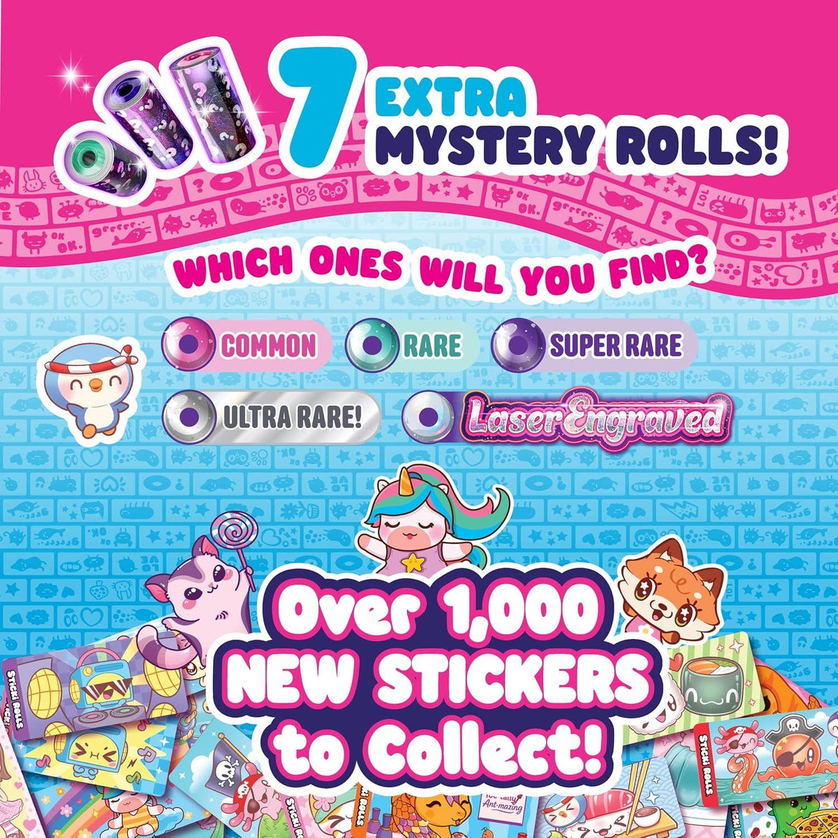 Sticki Rolls Sticki Book Series 3