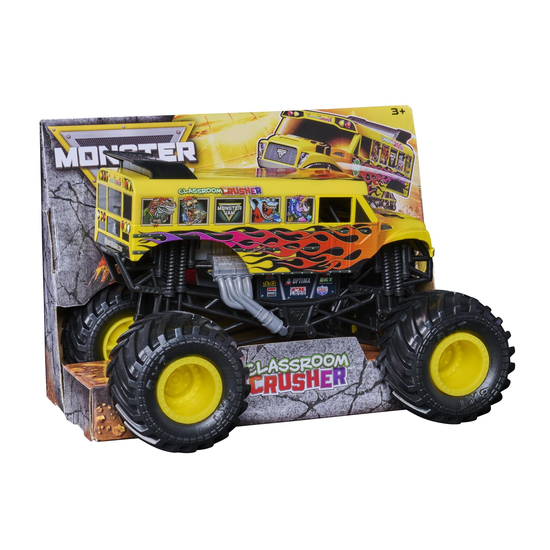 Monster Jam 1:2 Scale Monster Truck - Classroom Crusher