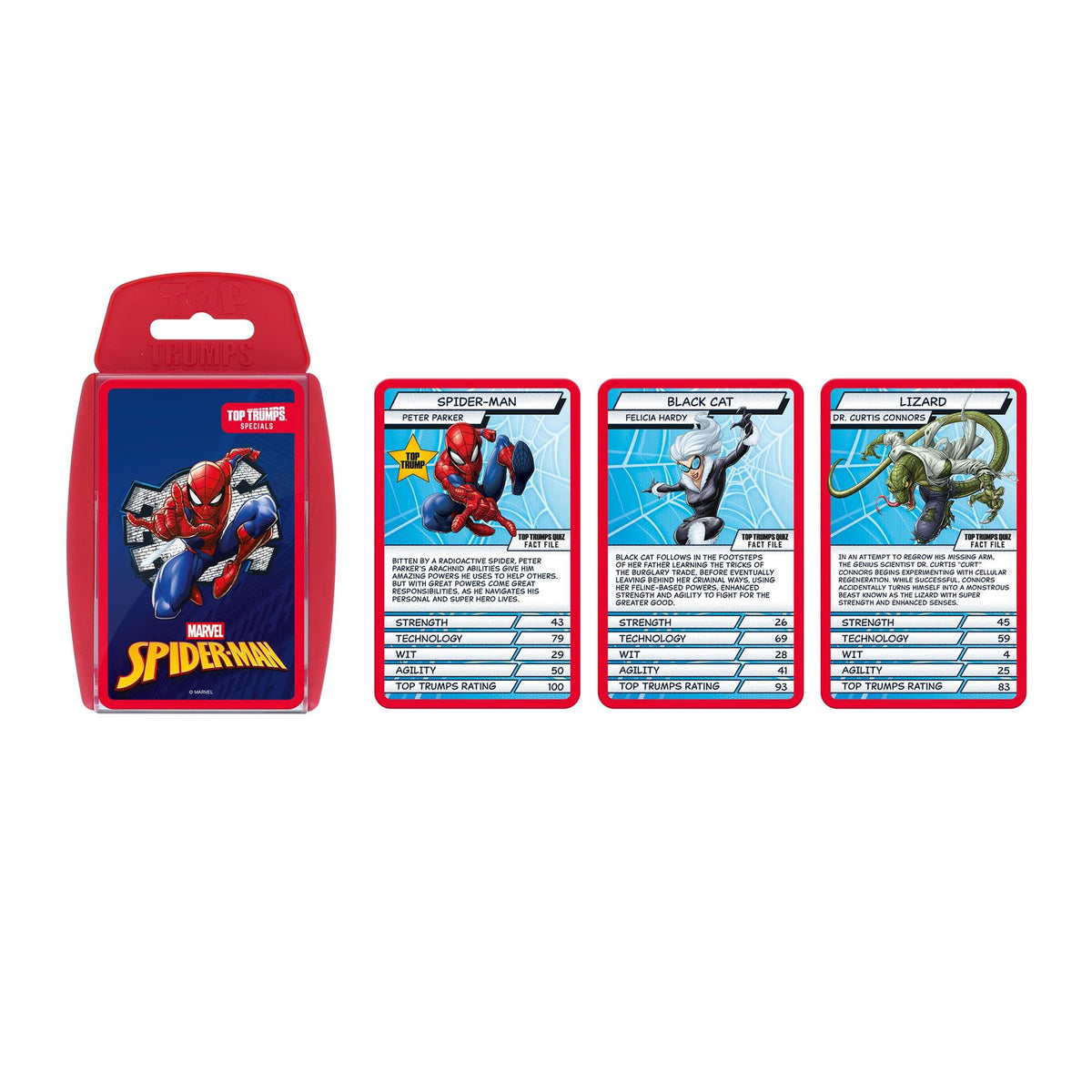 Top Trumps Marvel Spiderman Card Game
