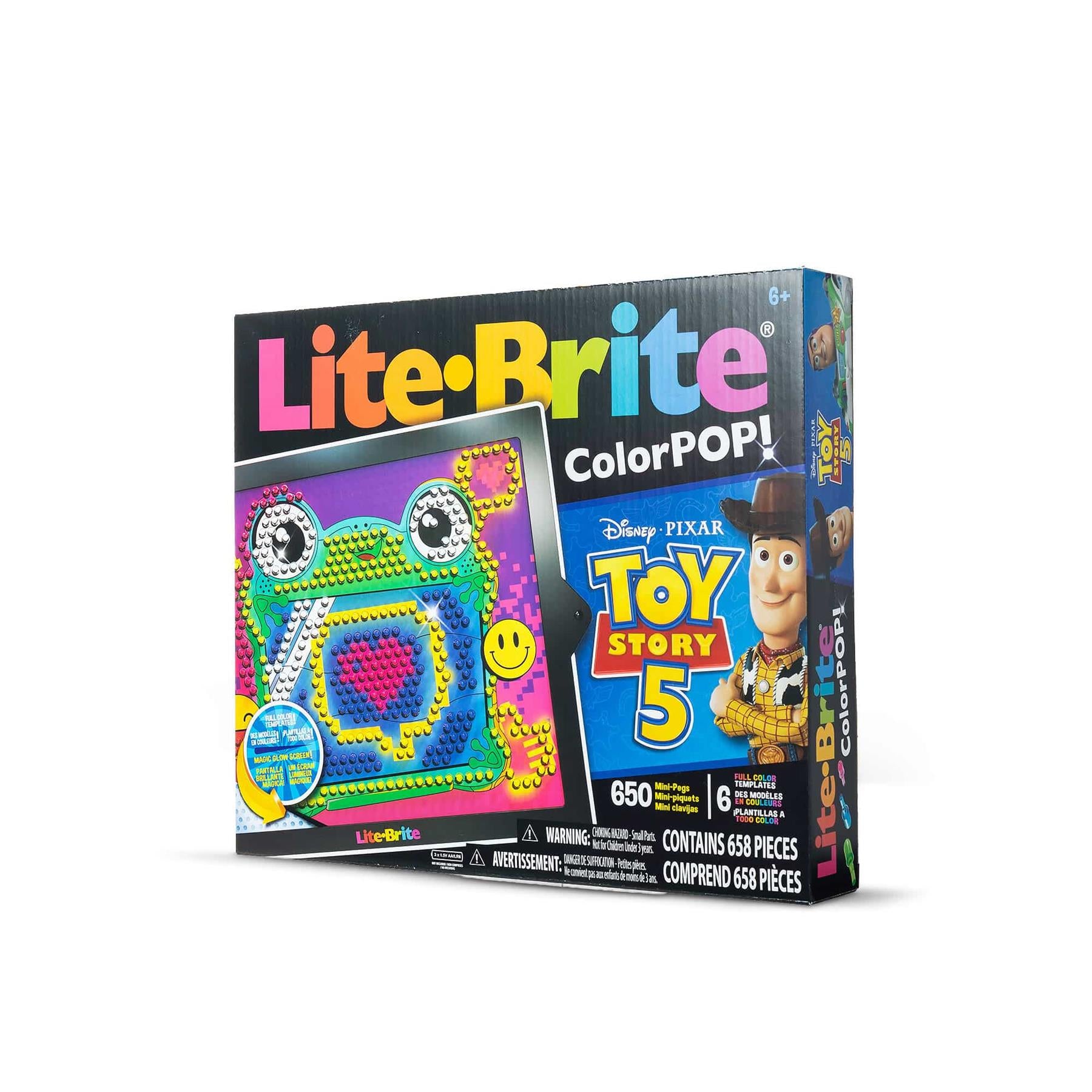 Lite-Brite ColorPop Toy Story 5 Light-Up Art Set