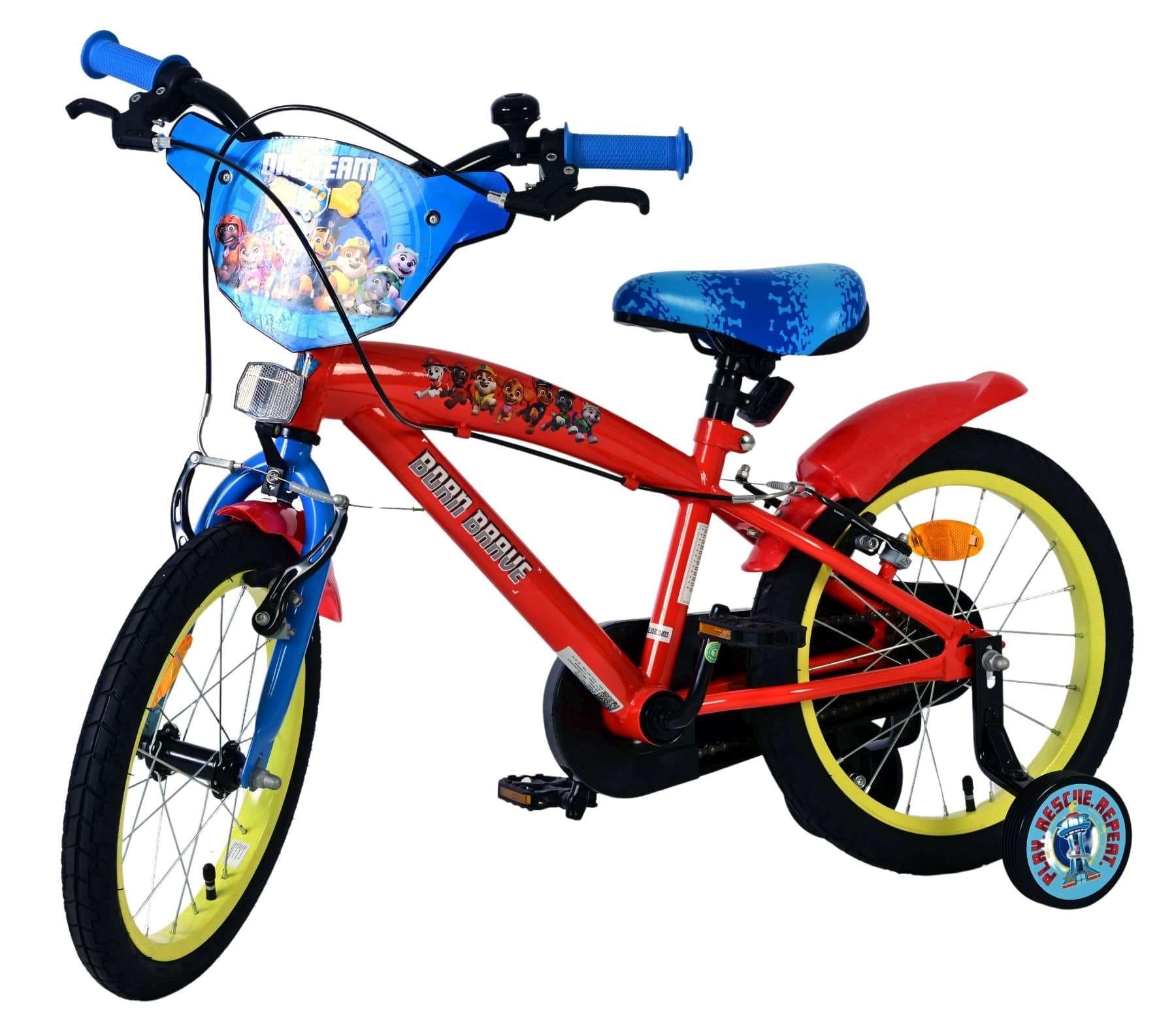 Volare PAW Patrol Children's 16-Inch Bike – Red and Blue