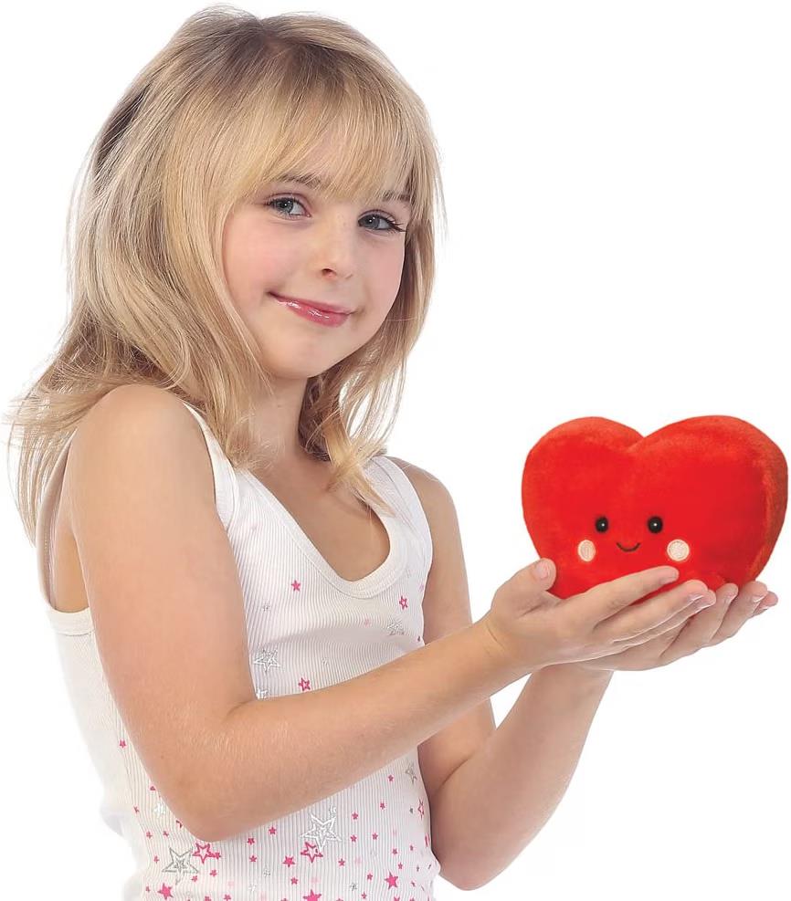 Aurora Palm Pals Amore Heart 5 Inch Plush