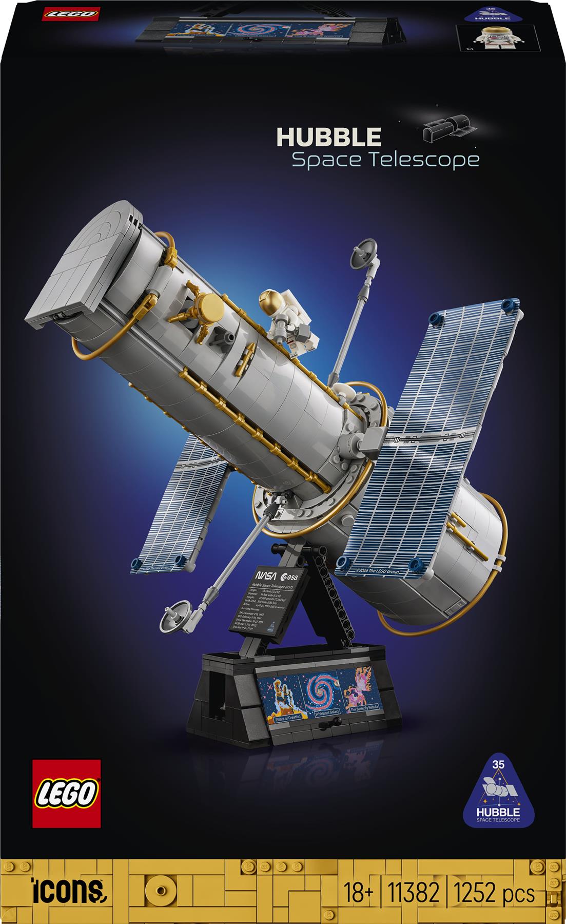LEGO Icons Hubble Space Telescope 11382