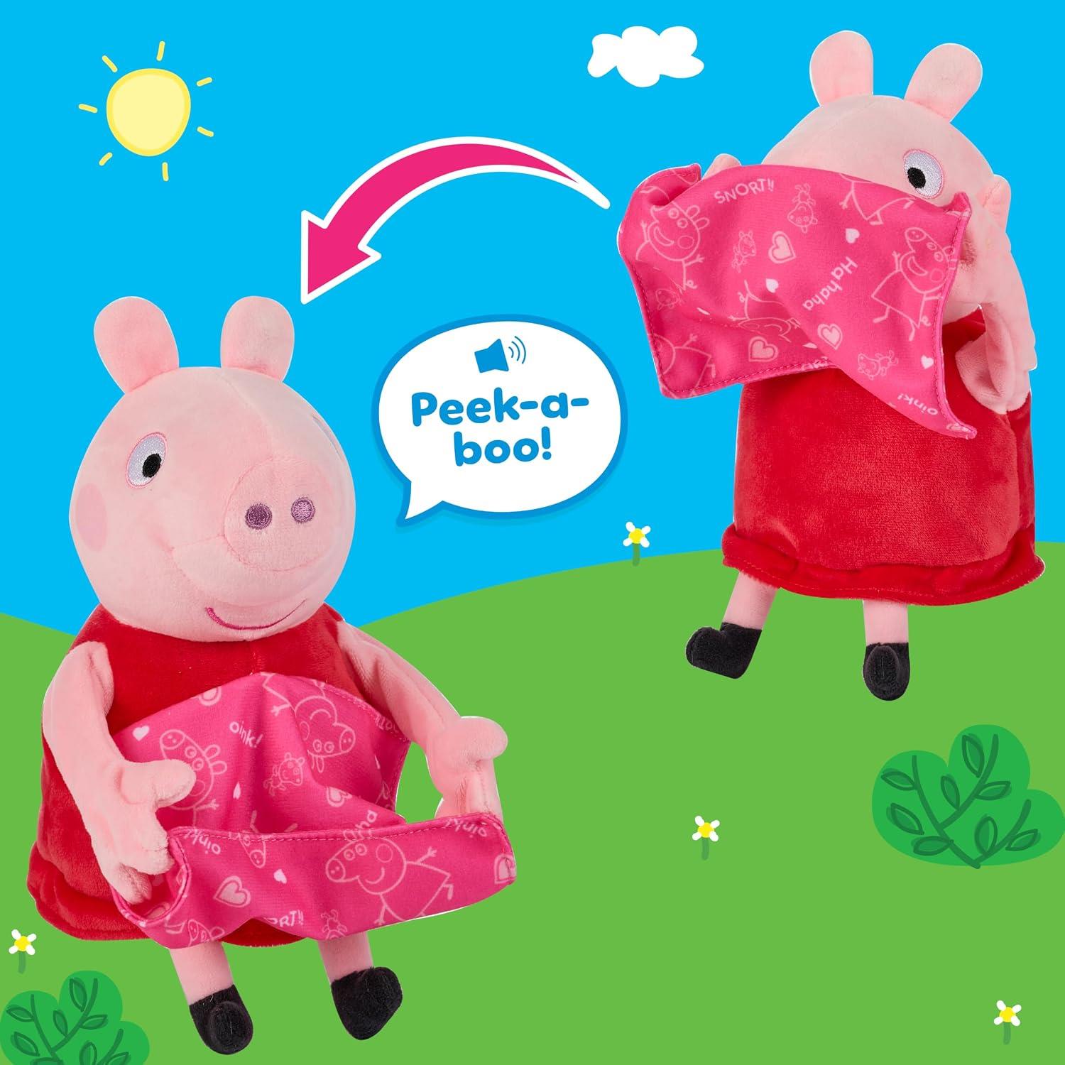 Peppa Pig Peek-a-Boo Interactive Plush