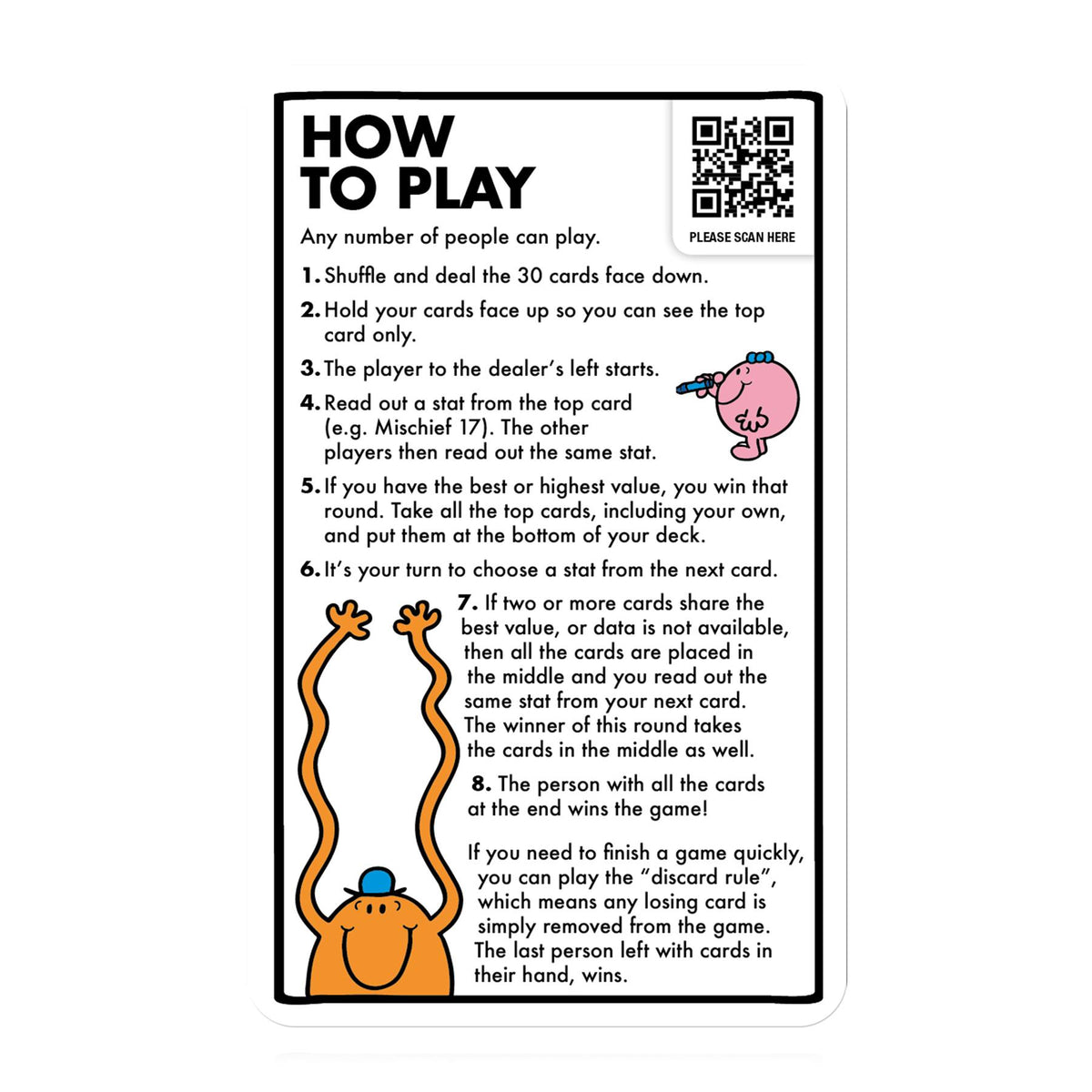 Top Trumps Mr. Men & Little Miss Card Game