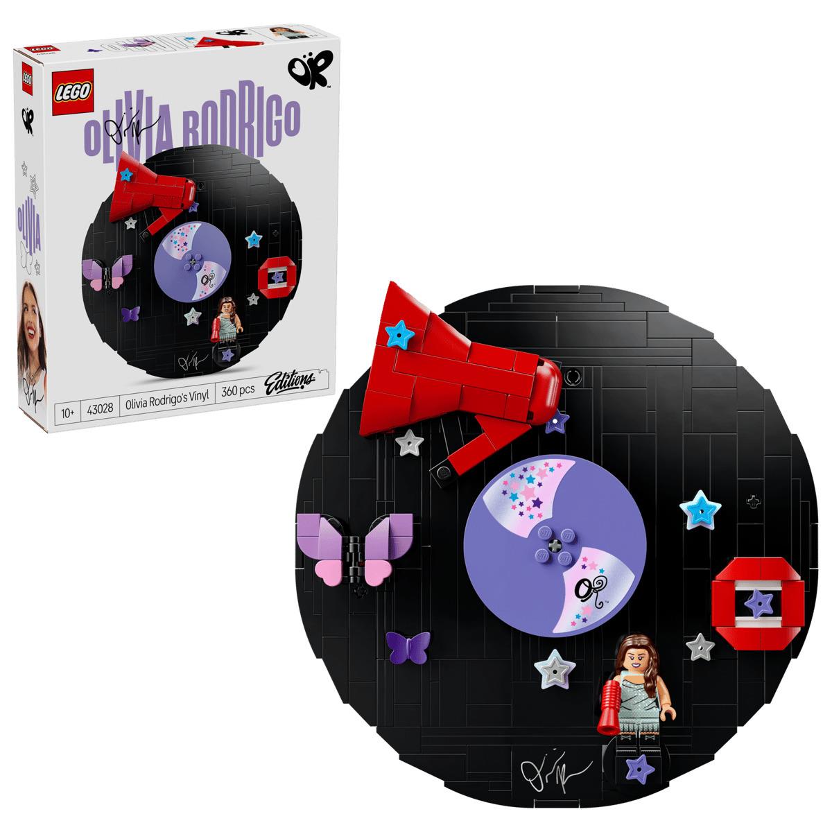 LEGO Editions Olivia Rodrigo's Vinyl 43028